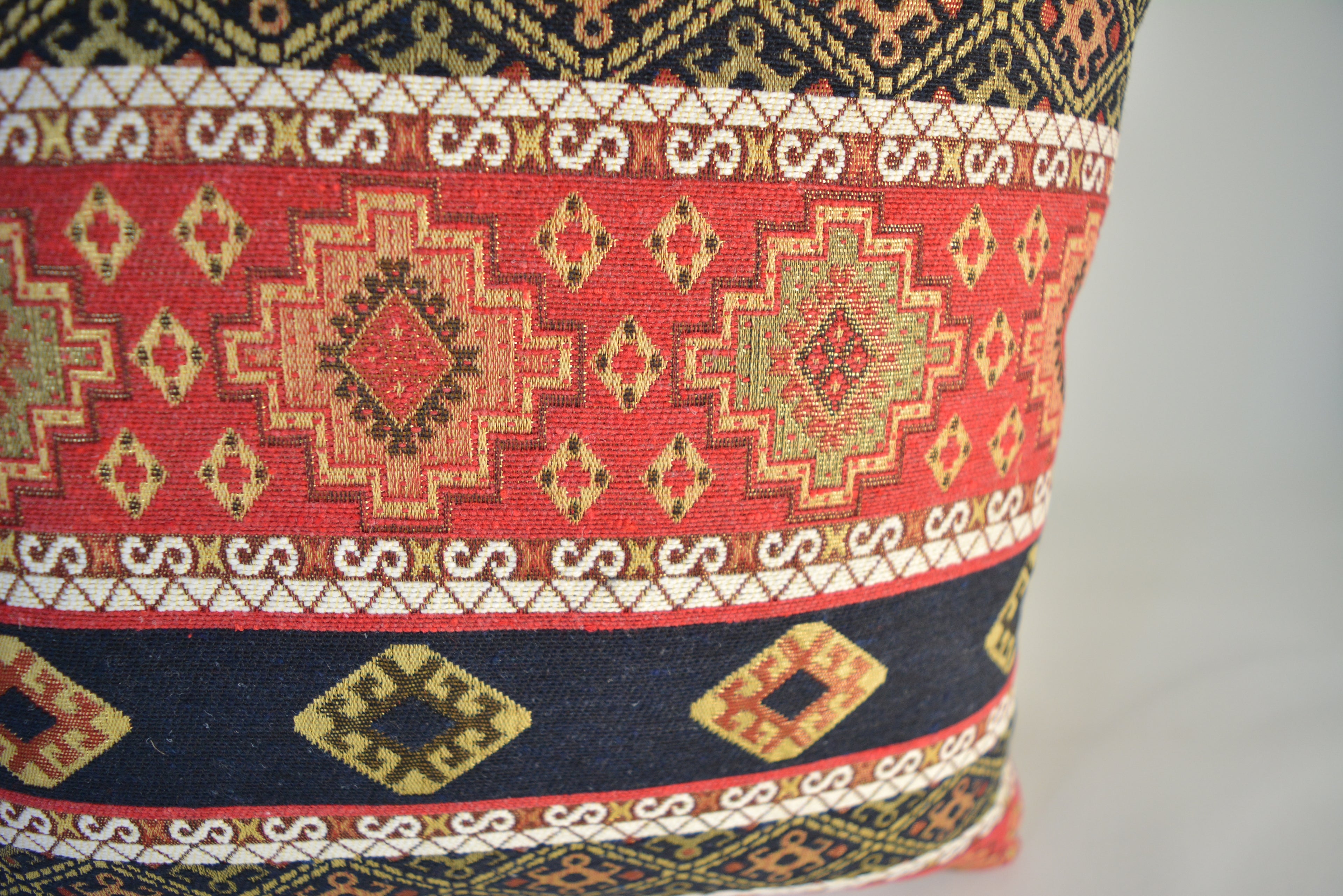 Unique Design, Premium quality machine woven fabric, 16x16inc. // 40x40cm., Unique, Stylish & Elegant Home Decor, Authentic Pillow Cover, Luxury Cushion Cover – Unique Pattern,
