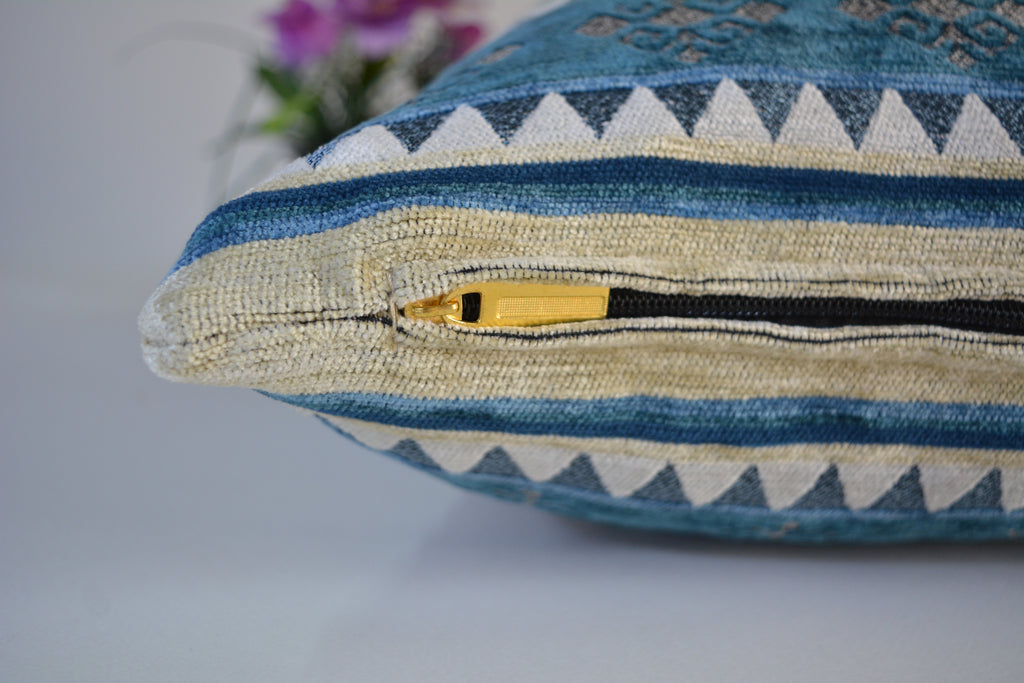 Unique Design, Premium quality machine woven fabric, 16x16inc. // 40x40cm., Unique, Stylish & Elegant Home Decor, Authentic Pillow Cover, Luxury Cushion Cover – Unique Pattern,