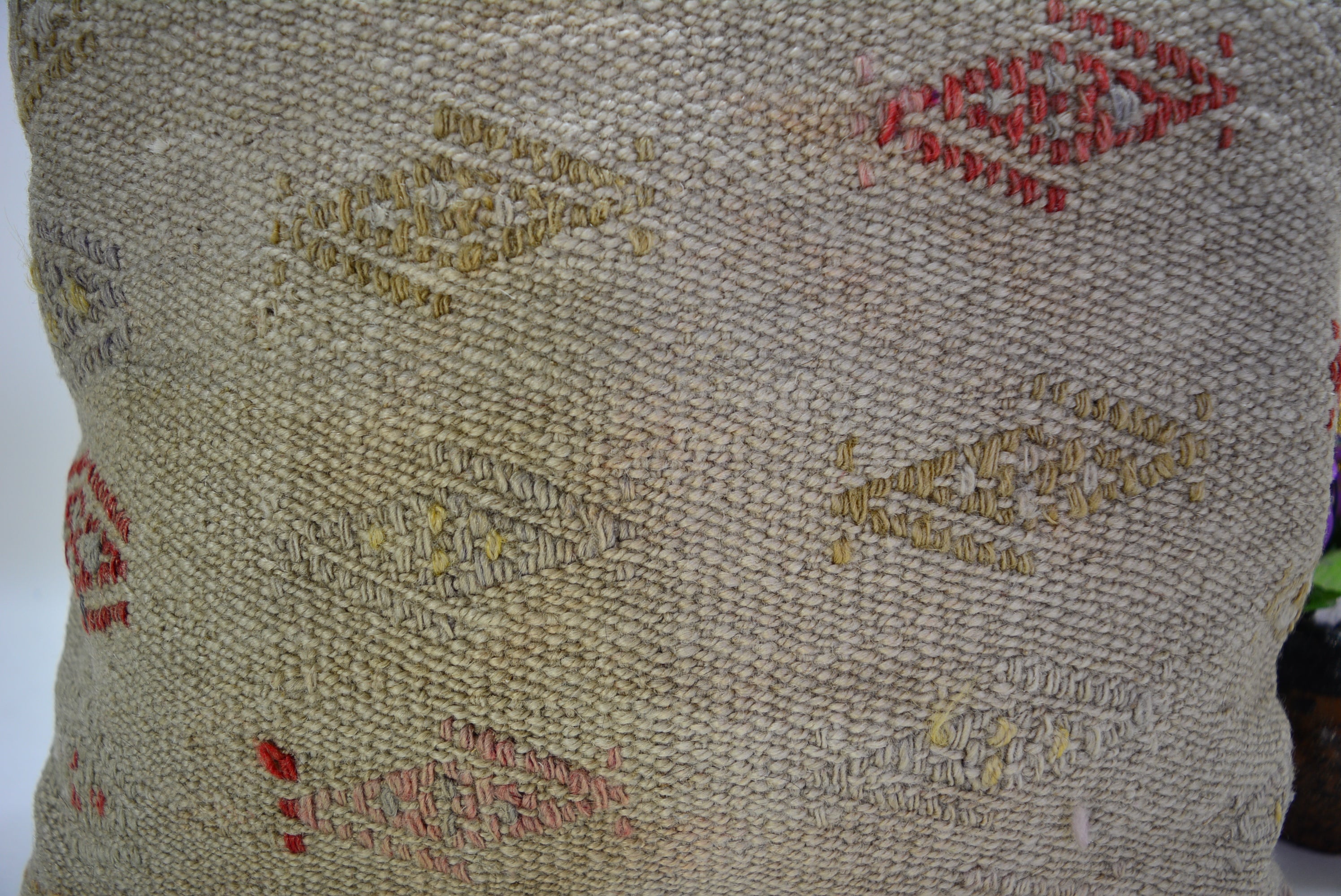 Met de Hand Geweven uit Originele Oosterse Tapijten 40x40cm. // 16x16in.