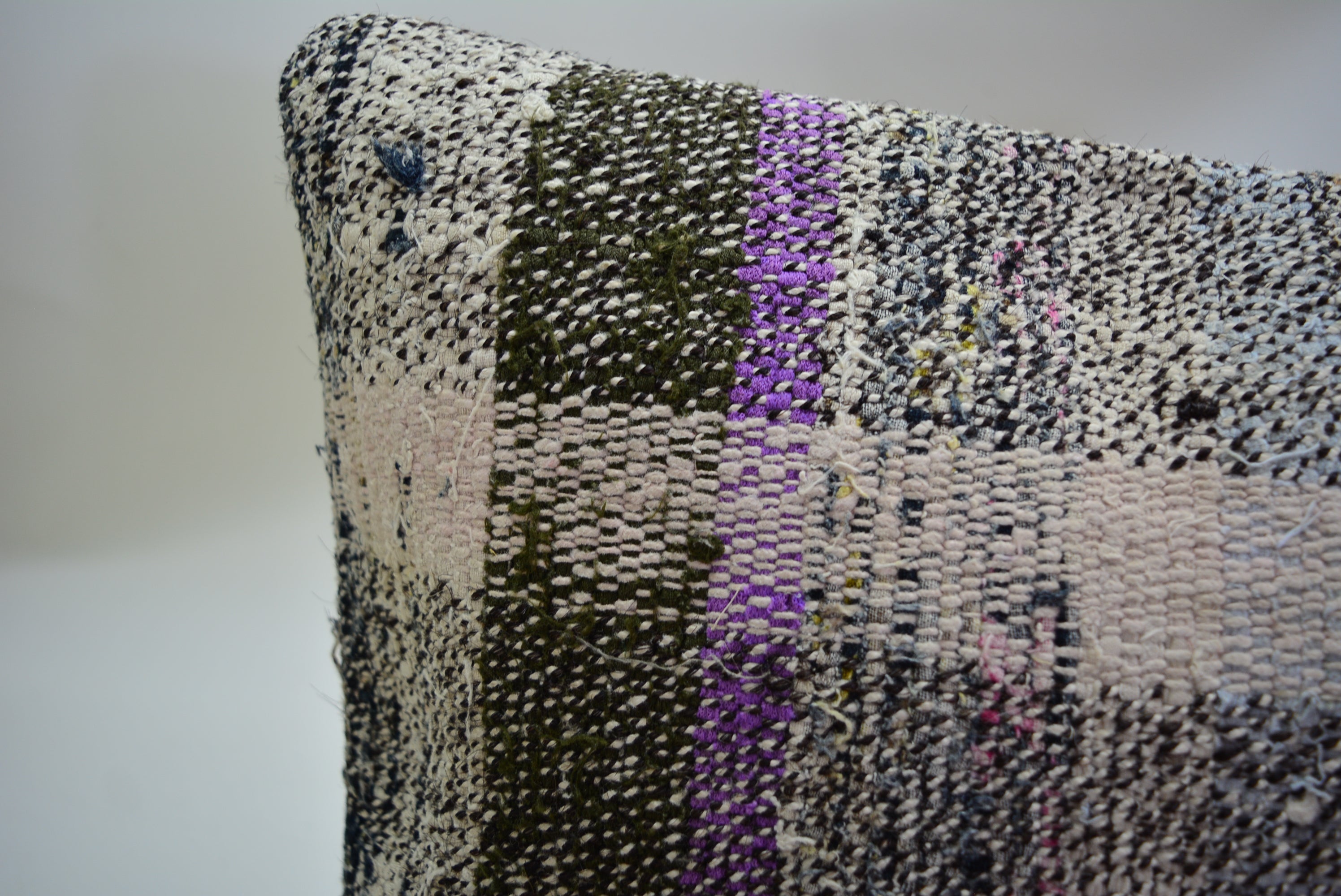 Exclusieve Boho Stijl Kelim Kussenhoes 40x40cm. // 16x16in.