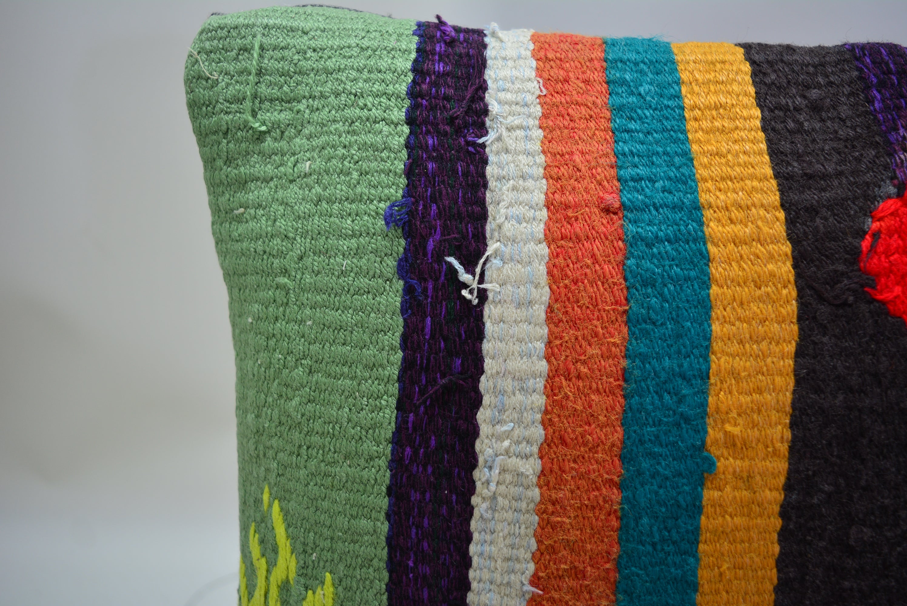 Exclusieve Boho Stijl Kelim Kussenhoes 40x40cm. // 16x16in.