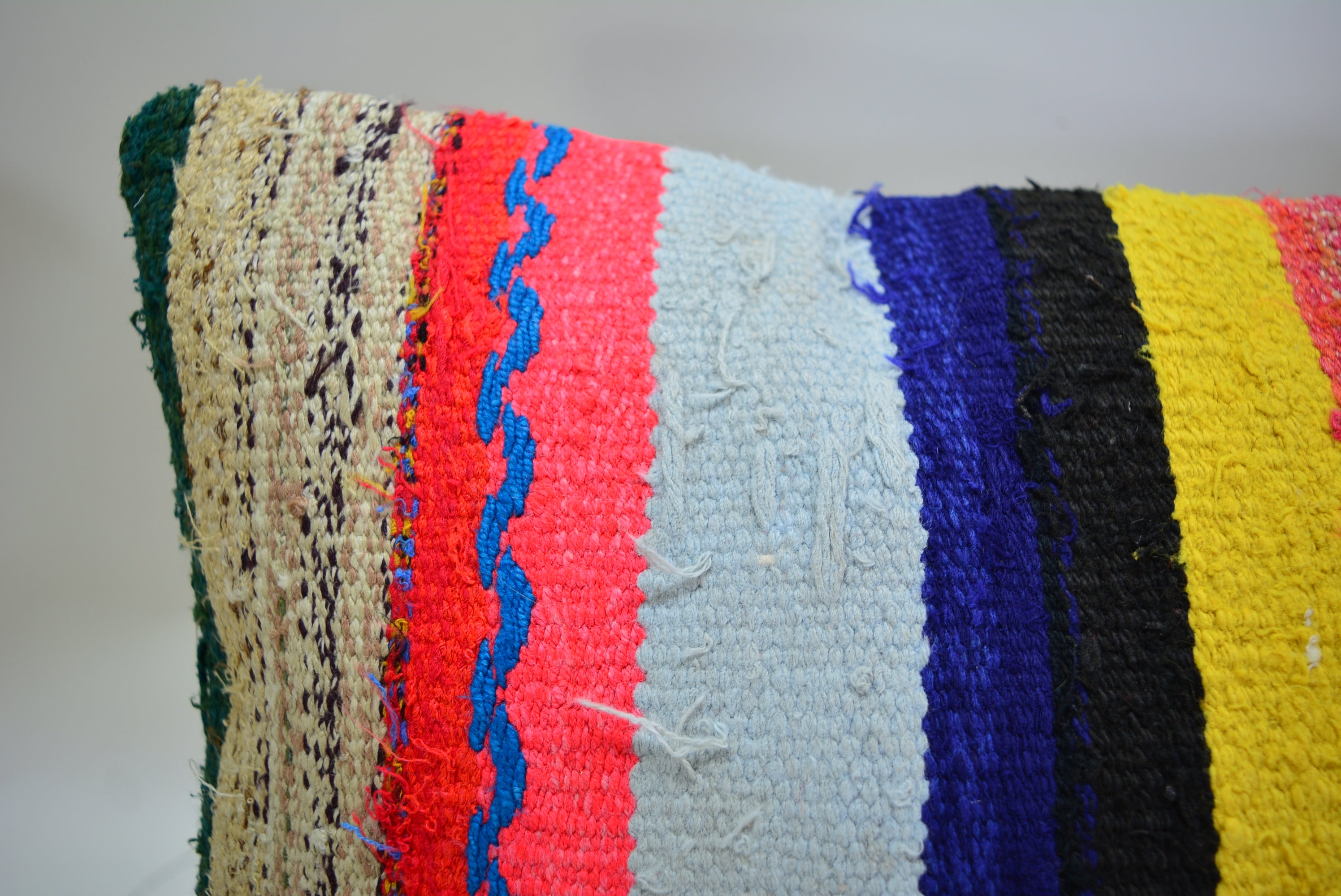 Exclusieve Boho Stijl Kelim Kussenhoes 40x40cm. // 16x16in.