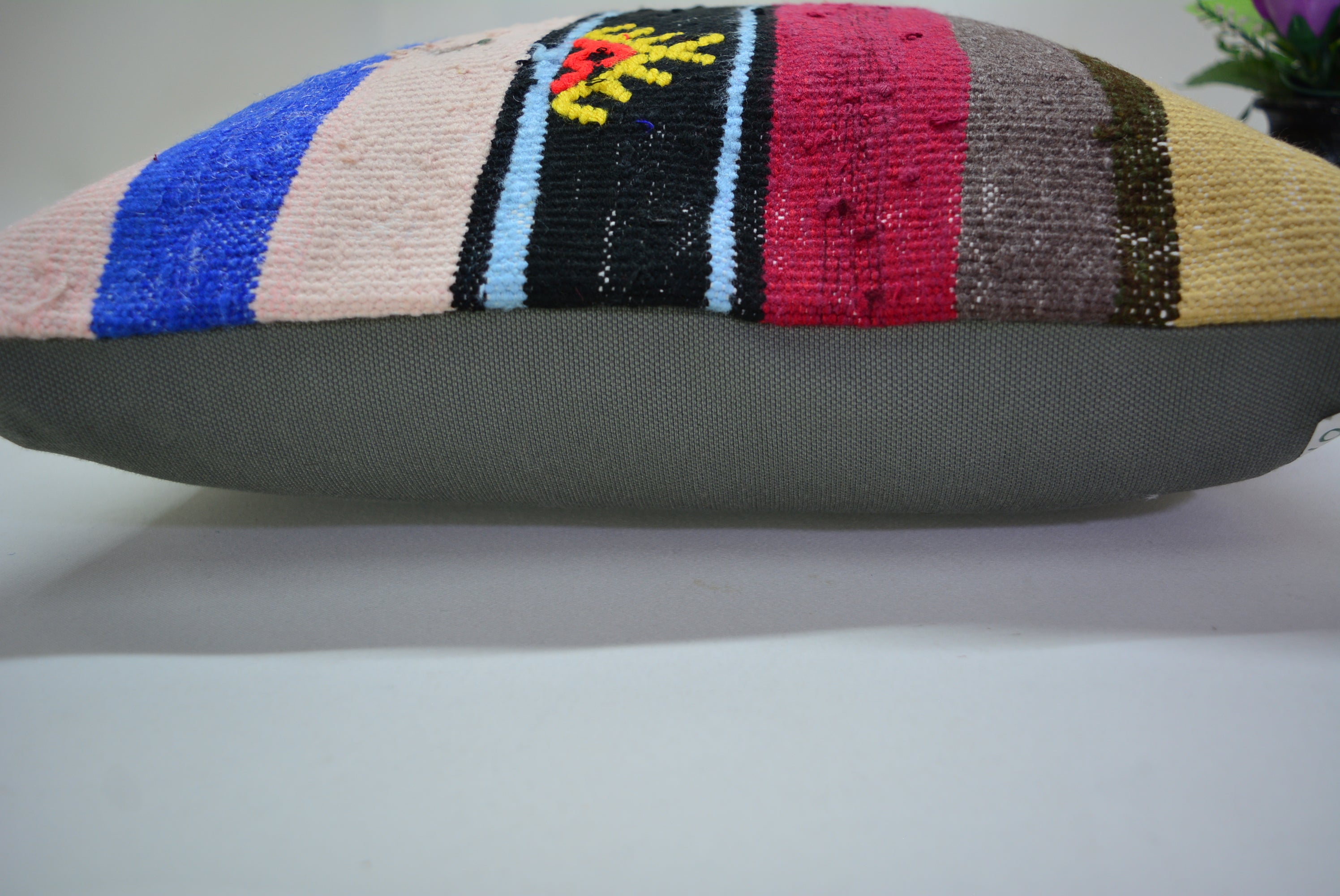 Exclusieve Boho Stijl Kelim Kussenhoes 40x40cm. // 16x16in.