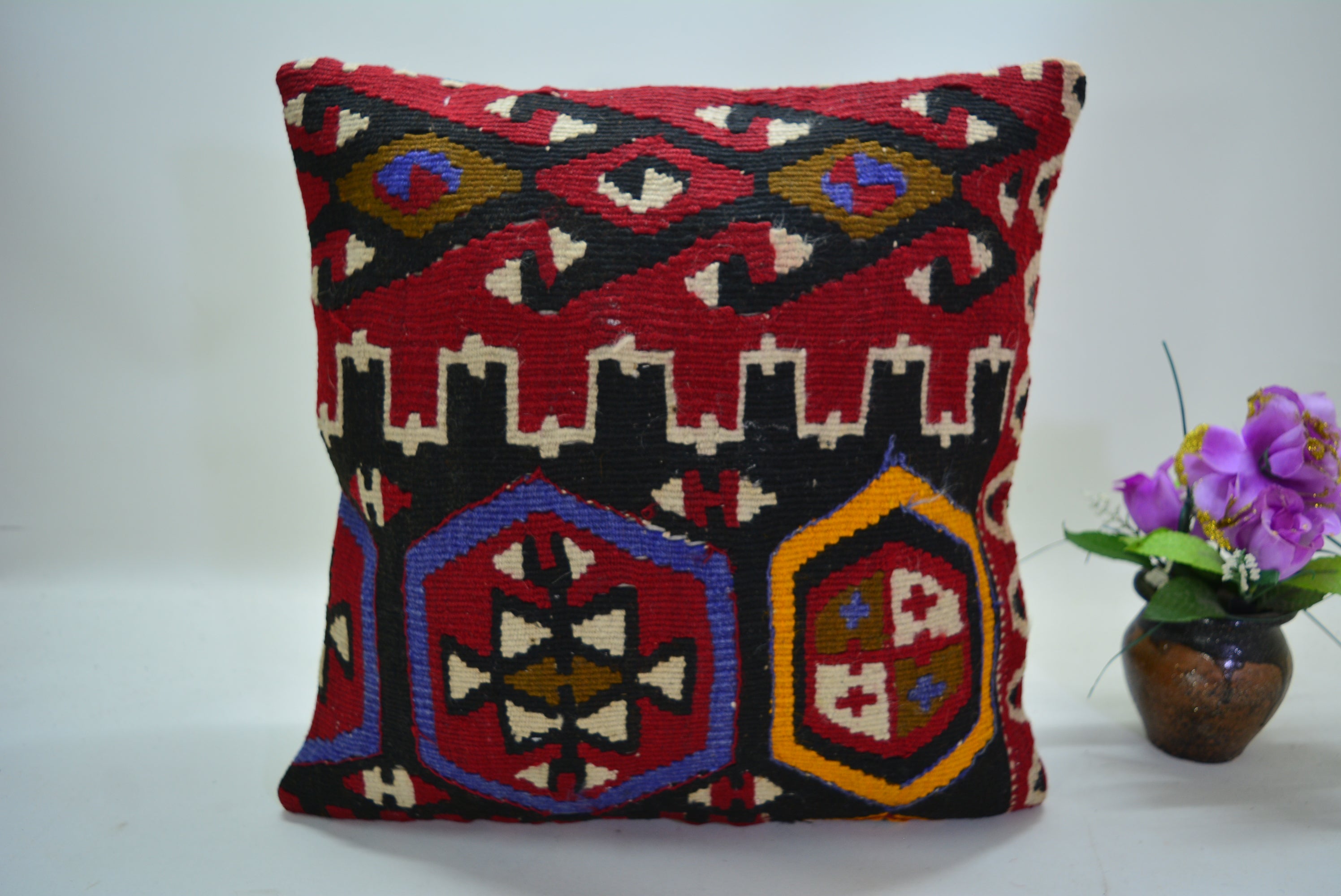 Perfect voor Vintage en Bohemian Woonstijlen 40x40cm. // 16x16in.