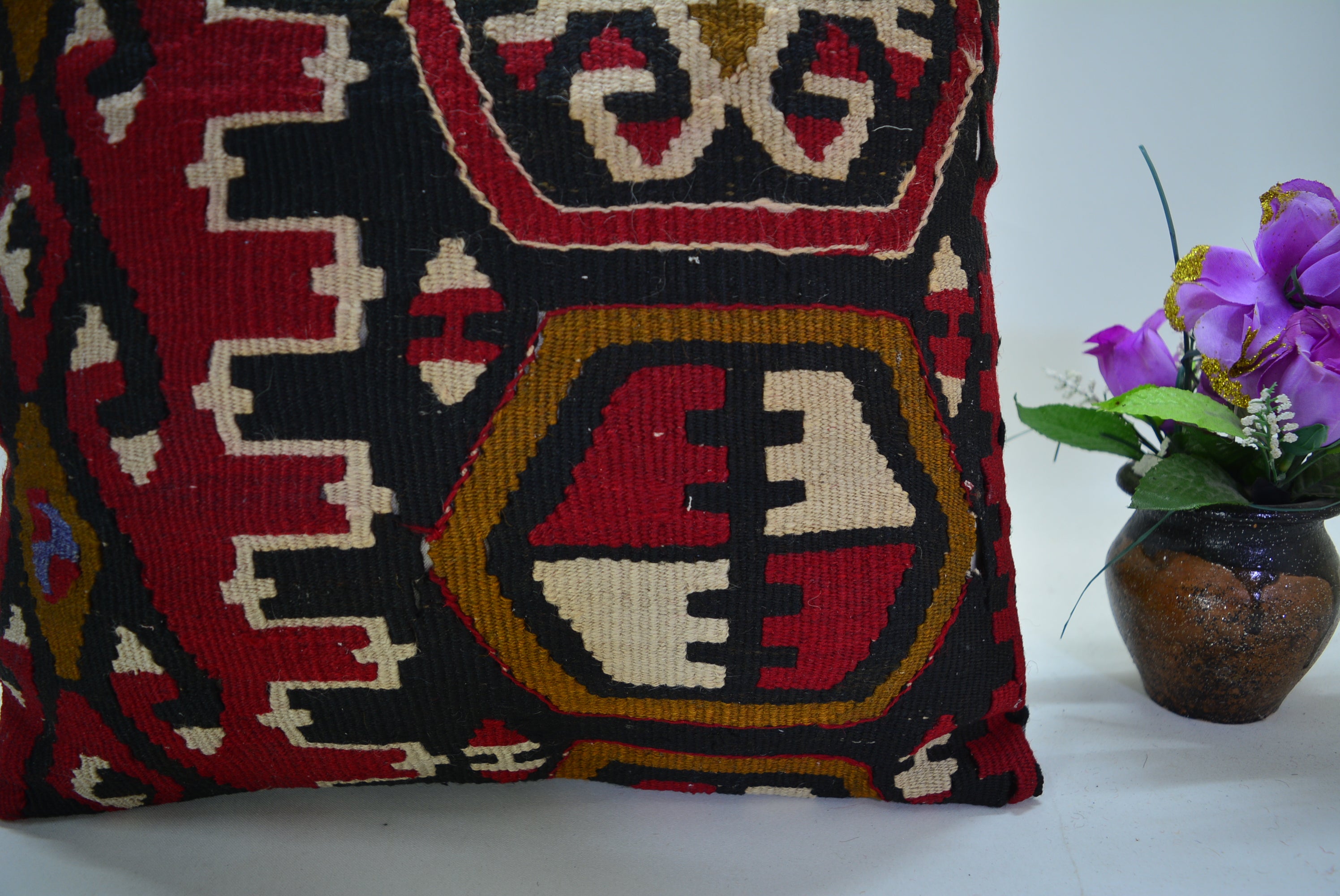 Perfect voor Vintage en Bohemian Woonstijlen 40x40cm. // 16x16in.