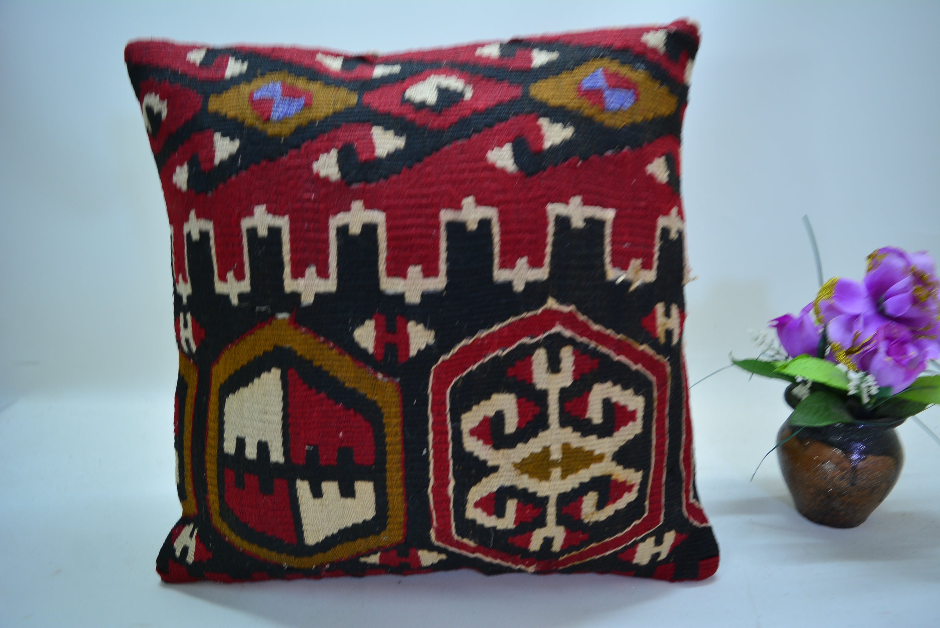 Perfect voor Vintage en Bohemian Woonstijlen 40x40cm. // 16x16in.