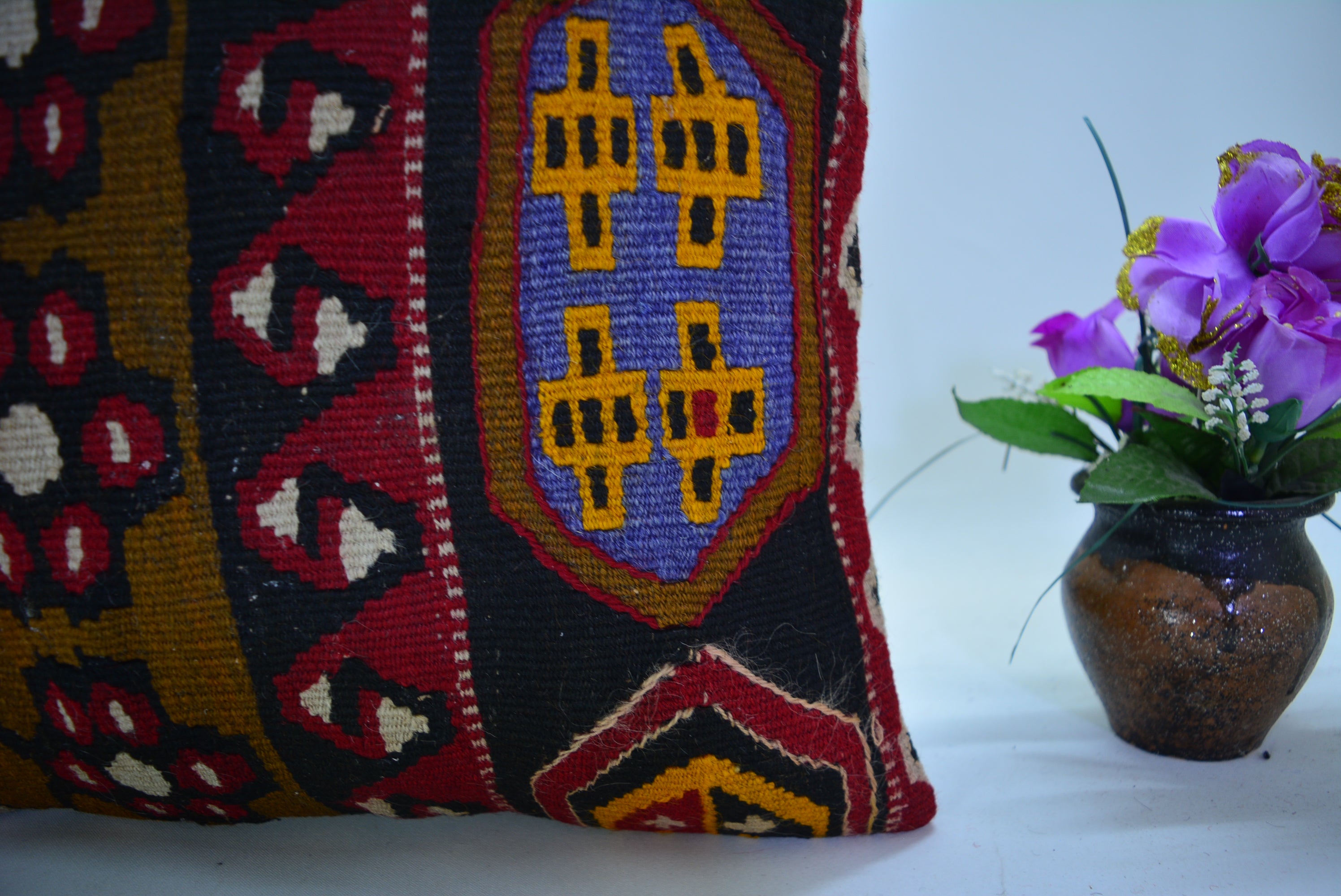 Perfect voor Vintage en Bohemian Woonstijlen 40x40cm. // 16x16in.