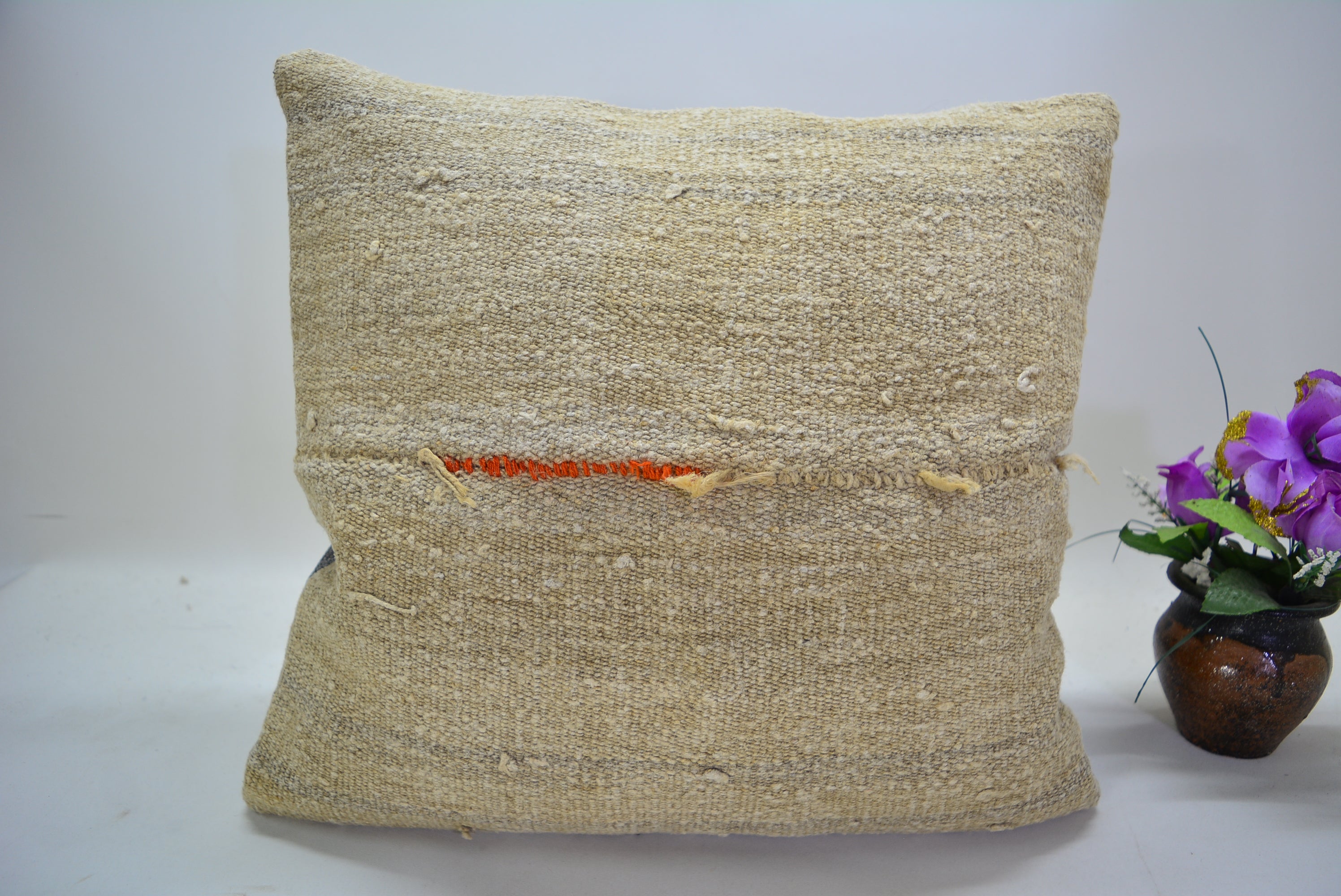 Met de Hand Geweven uit Originele Oosterse Tapijten 40x40cm. // 16x16in.