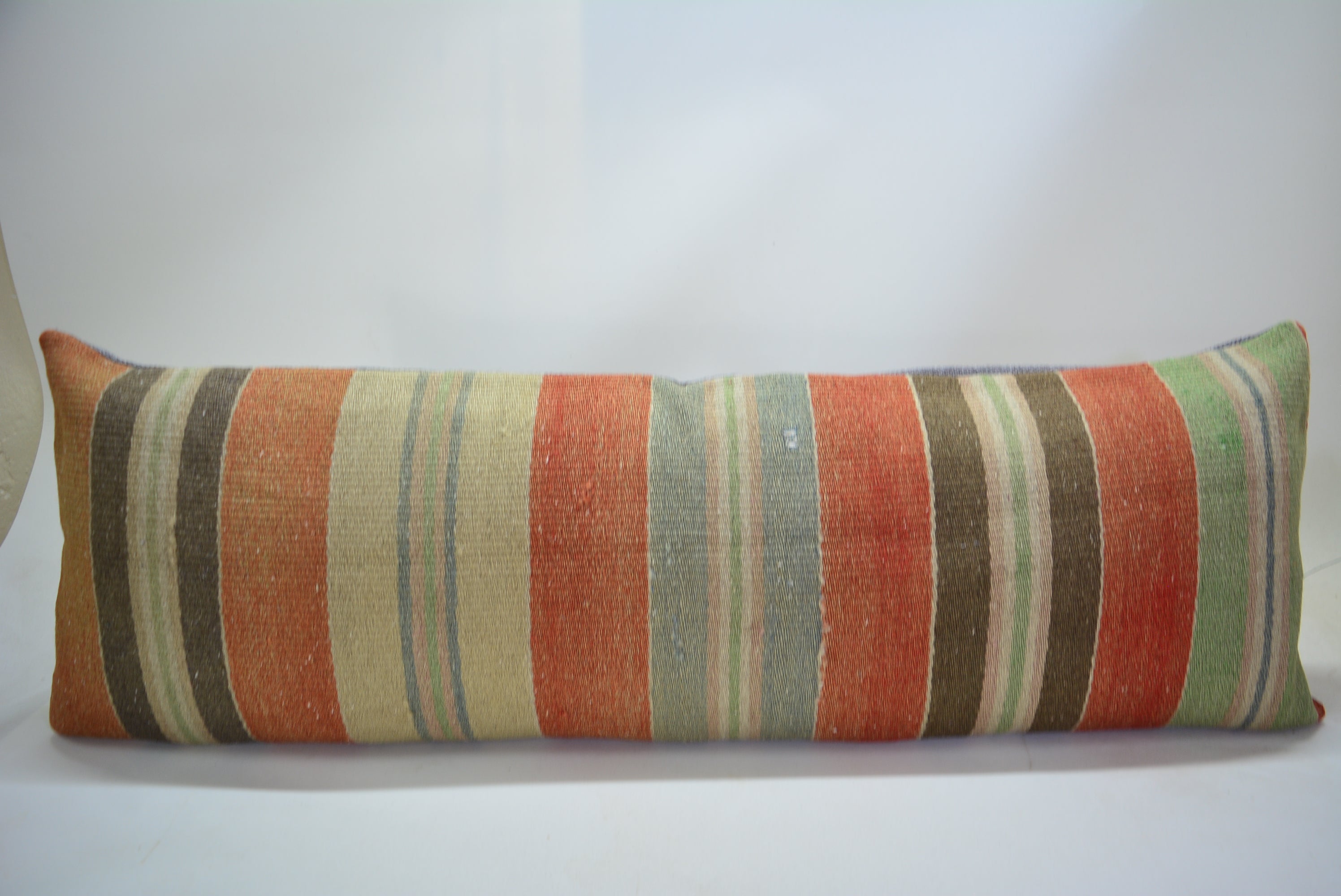 Bohemian Handgeweven Kelim Kussen 30x90cm. // 12x35in. Exclusief