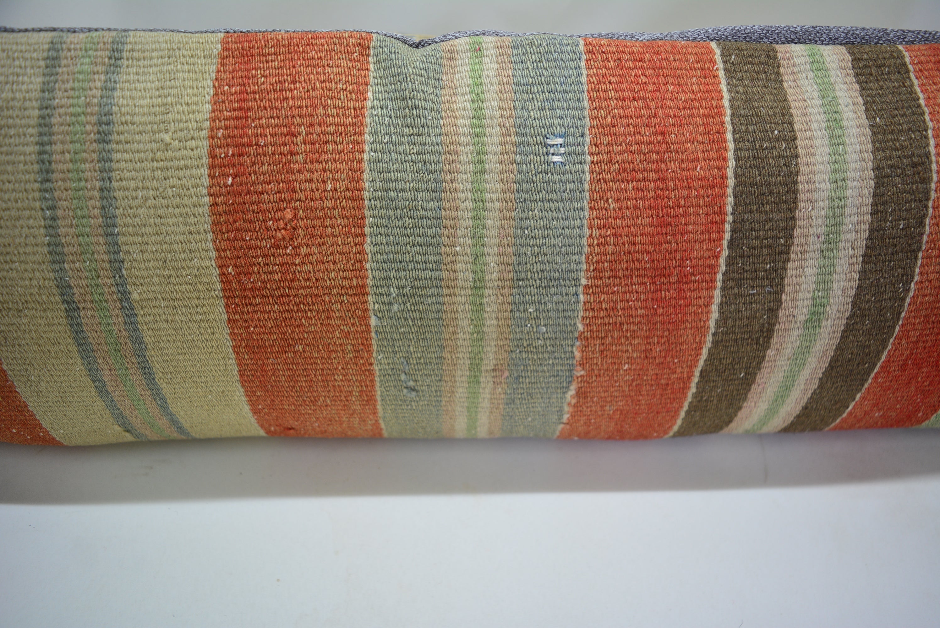 Bohemian Handgeweven Kelim Kussen 30x90cm. // 12x35in. Exclusief