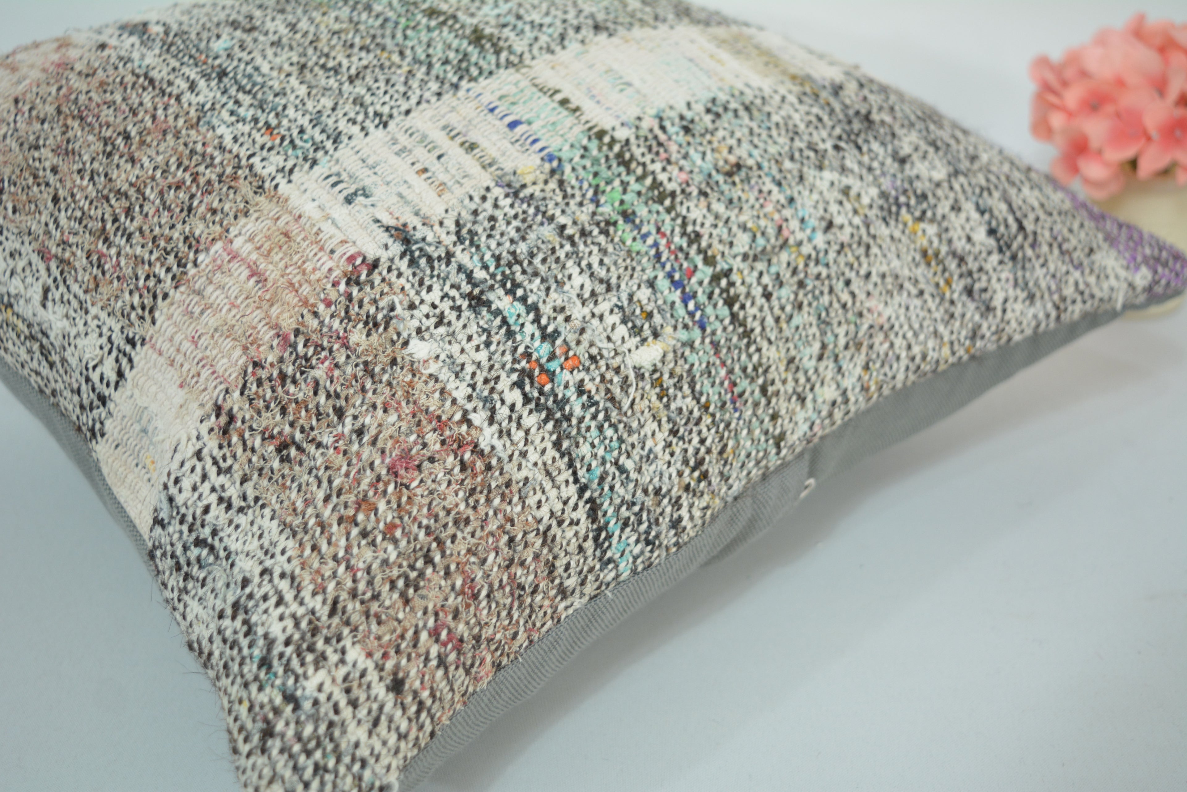 Authentiek, Ecologisch en Handgeweven 40x40cm. // 16x16in.