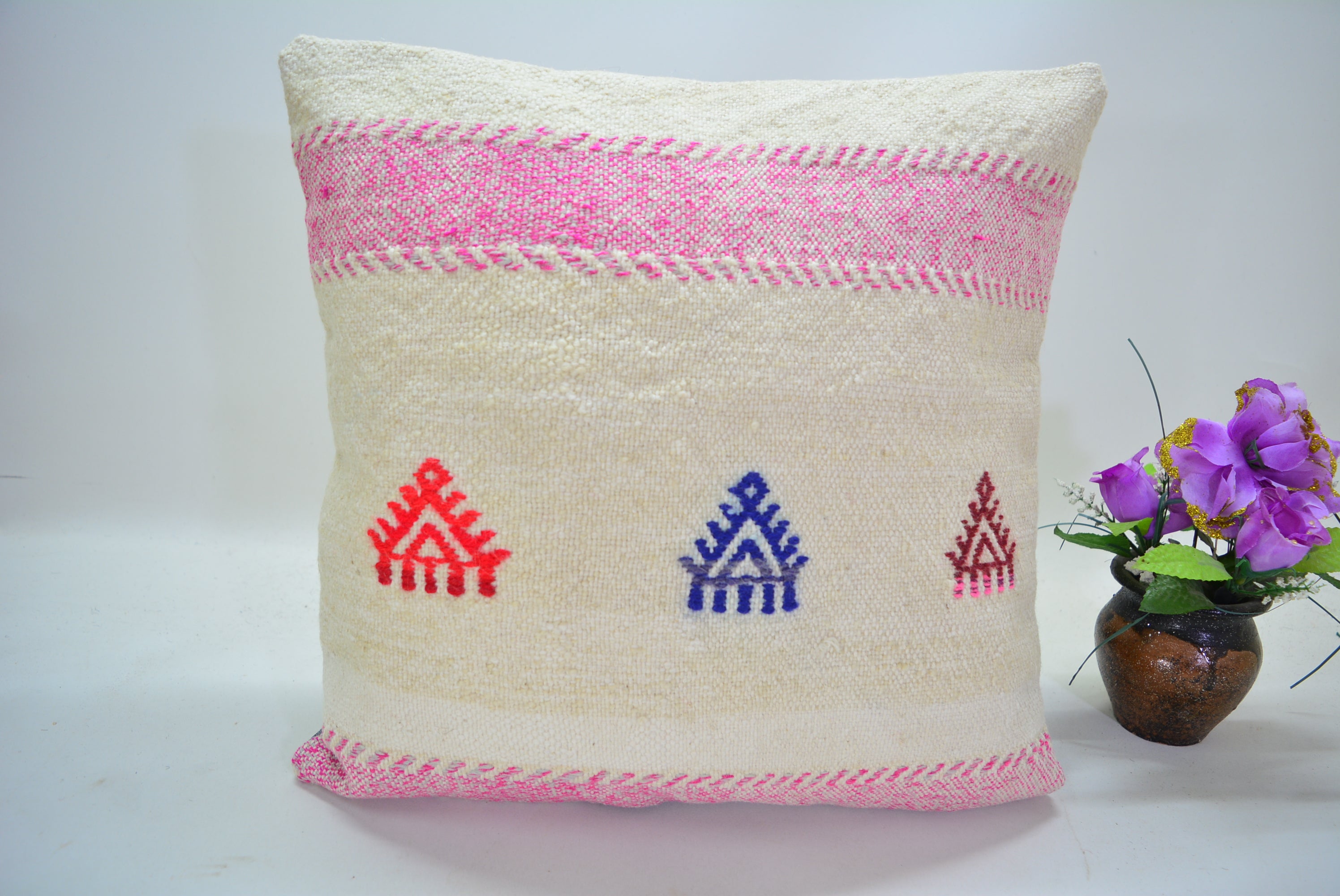 Perfect voor Vintage en Bohemian Woonstijlen 40x40cm. // 16x16in.