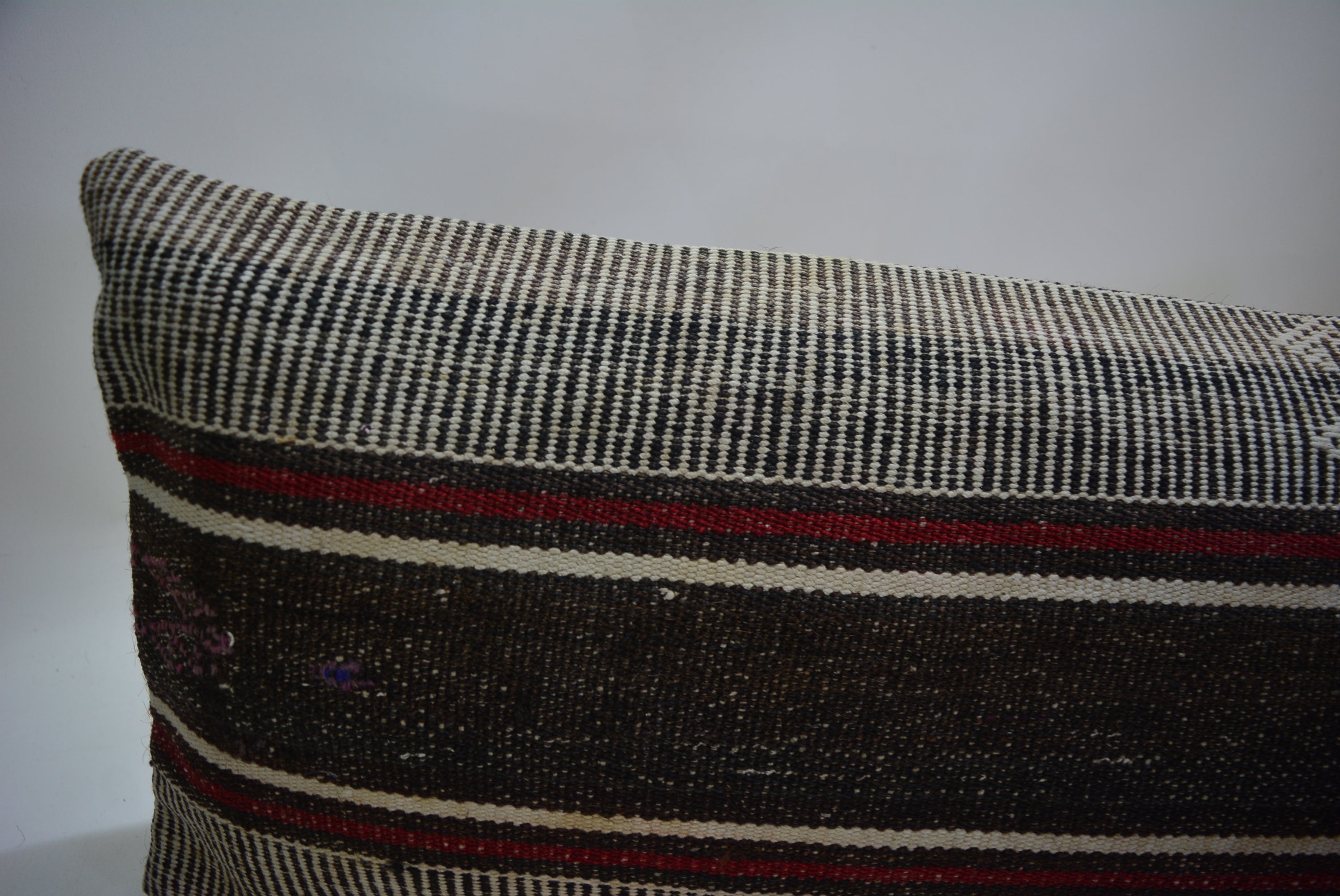 Exclusief Bohemian Stijl Kussen van Oorspronkelijk Handgeweven Kelim 30x90cm. // 12x35in.