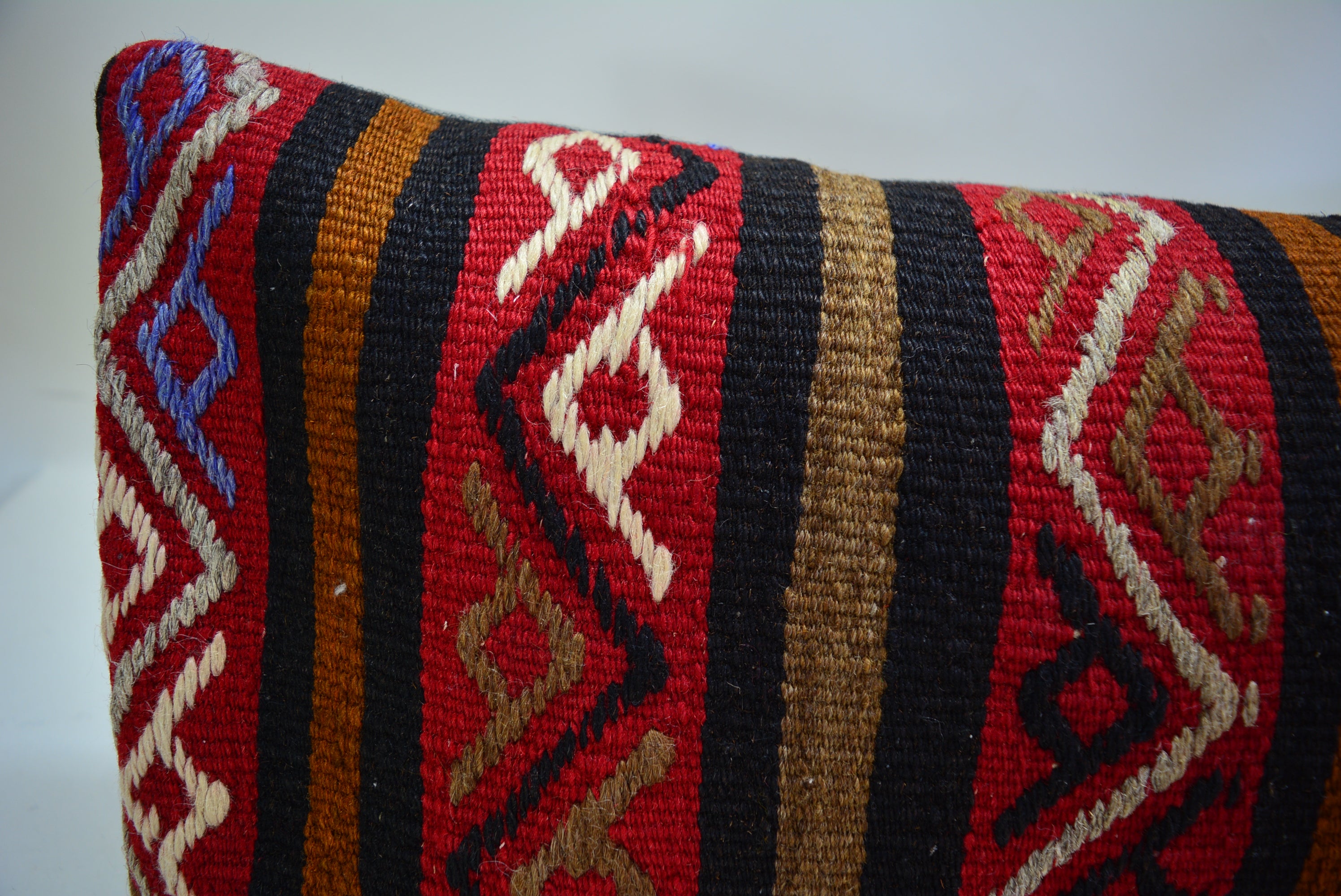 Vintage Boho Kelim Kussenhoes 30x60cm. // 12x24in.