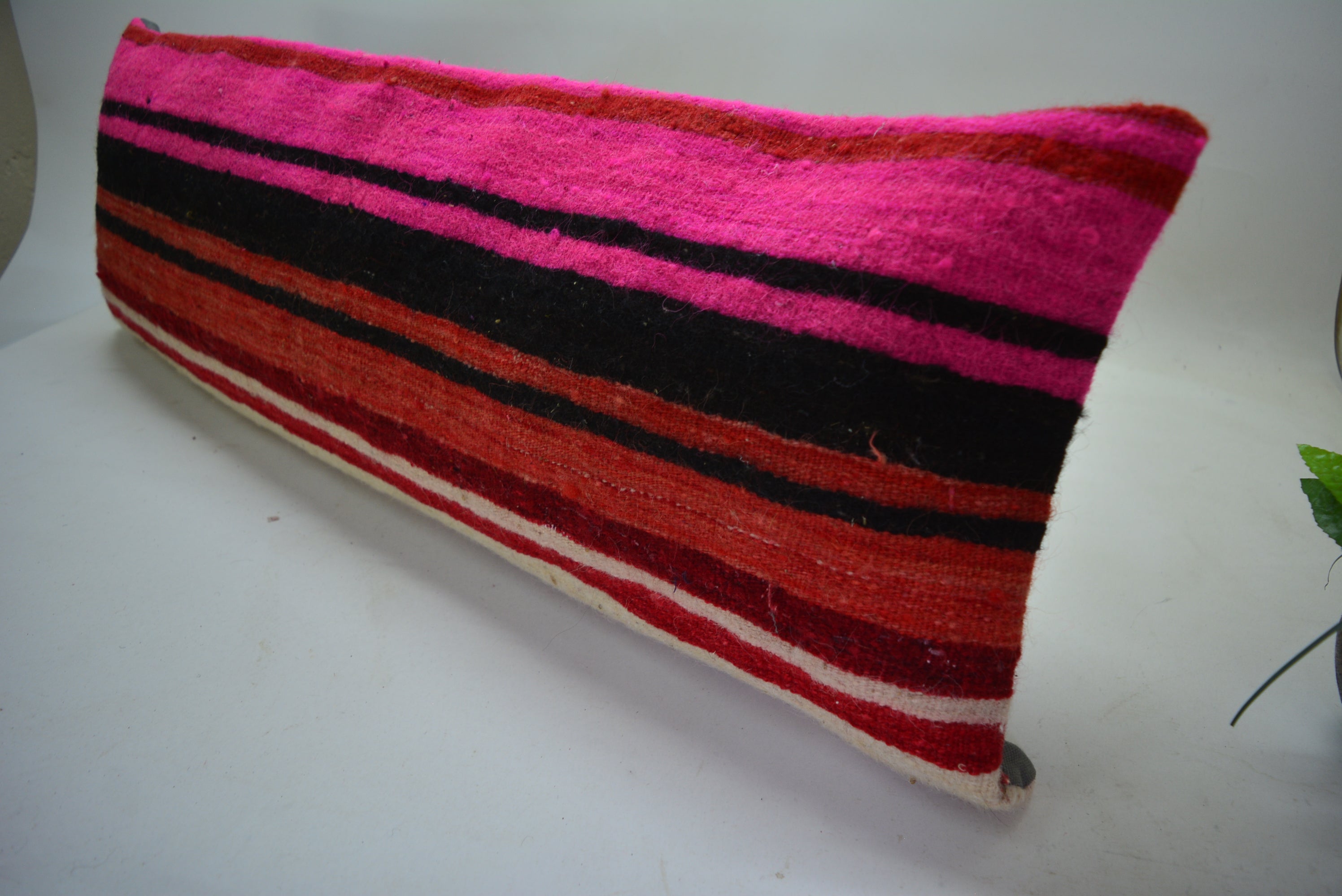 Exclusief Bohemian Stijl Kussen van Oorspronkelijk Handgeweven Kelim 30x90cm. // 12x35in.