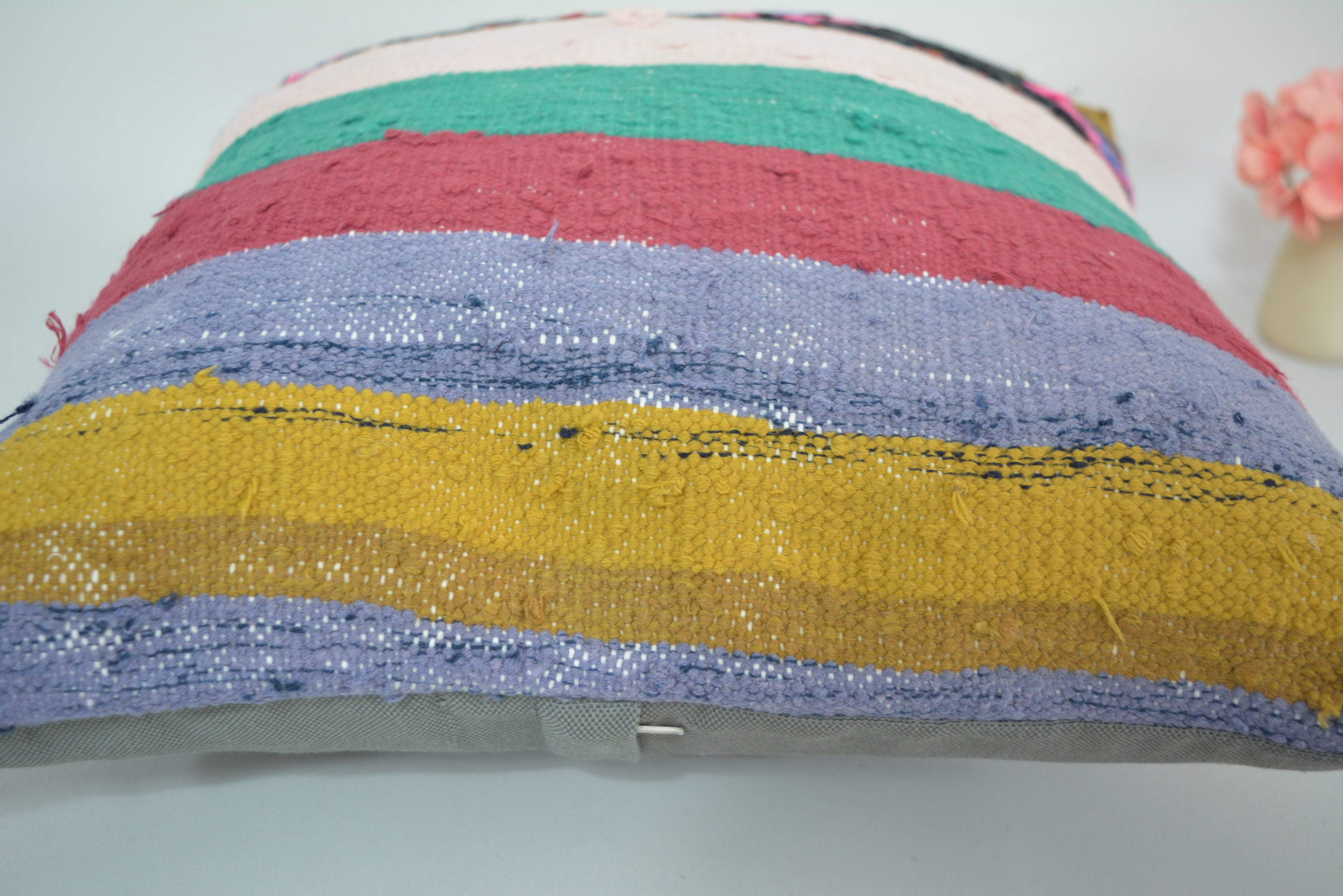 Authentiek, Ecologisch en Handgeweven 40x40cm. // 16x16in.