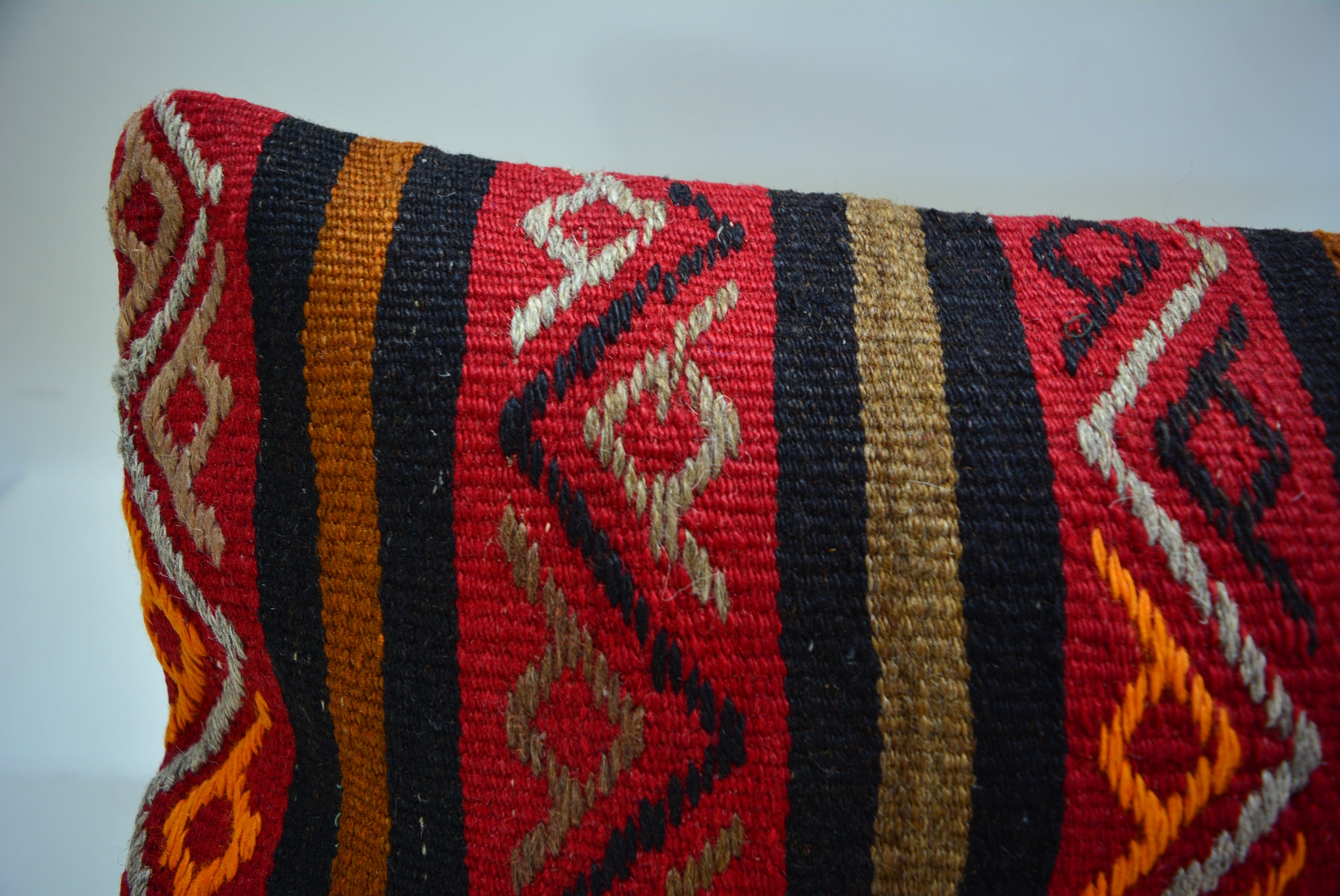 Vintage Boho Kelim Kussenhoes 30x60cm. // 12x24in.