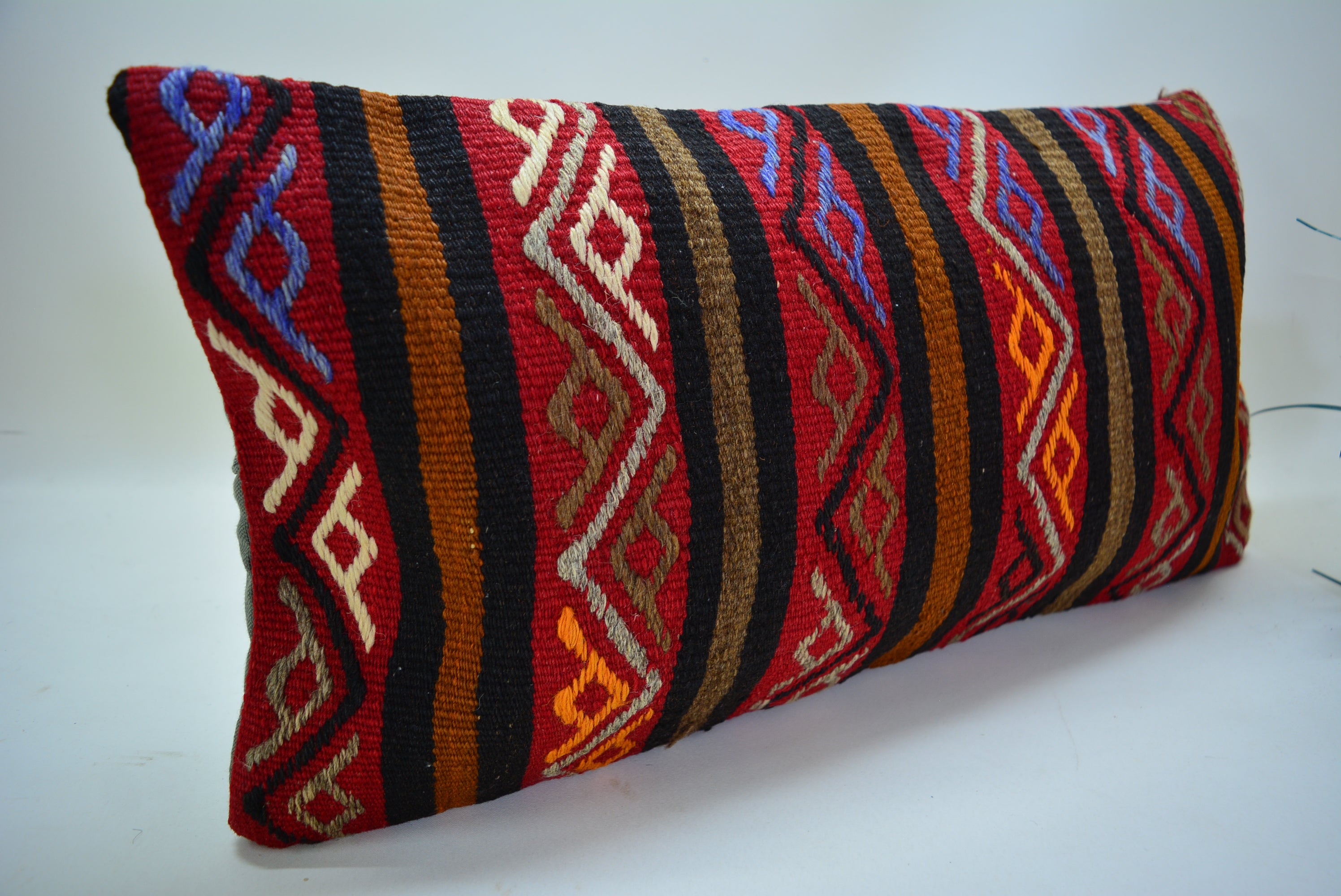 Vintage Boho Kelim Kussenhoes 30x60cm. // 12x24in.