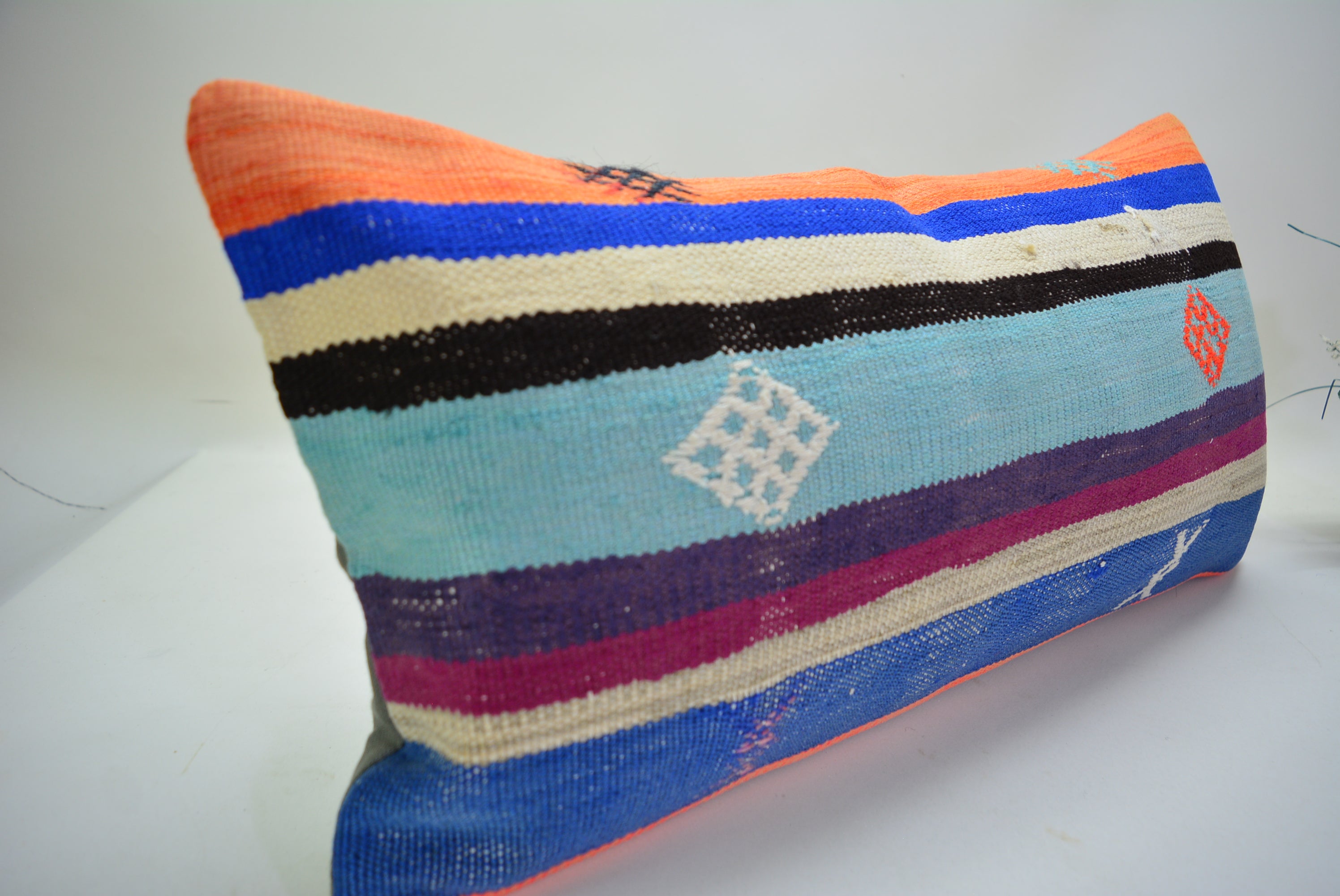 Vintage Boho Kelim Kussenhoes 30x60cm. // 12x24in.