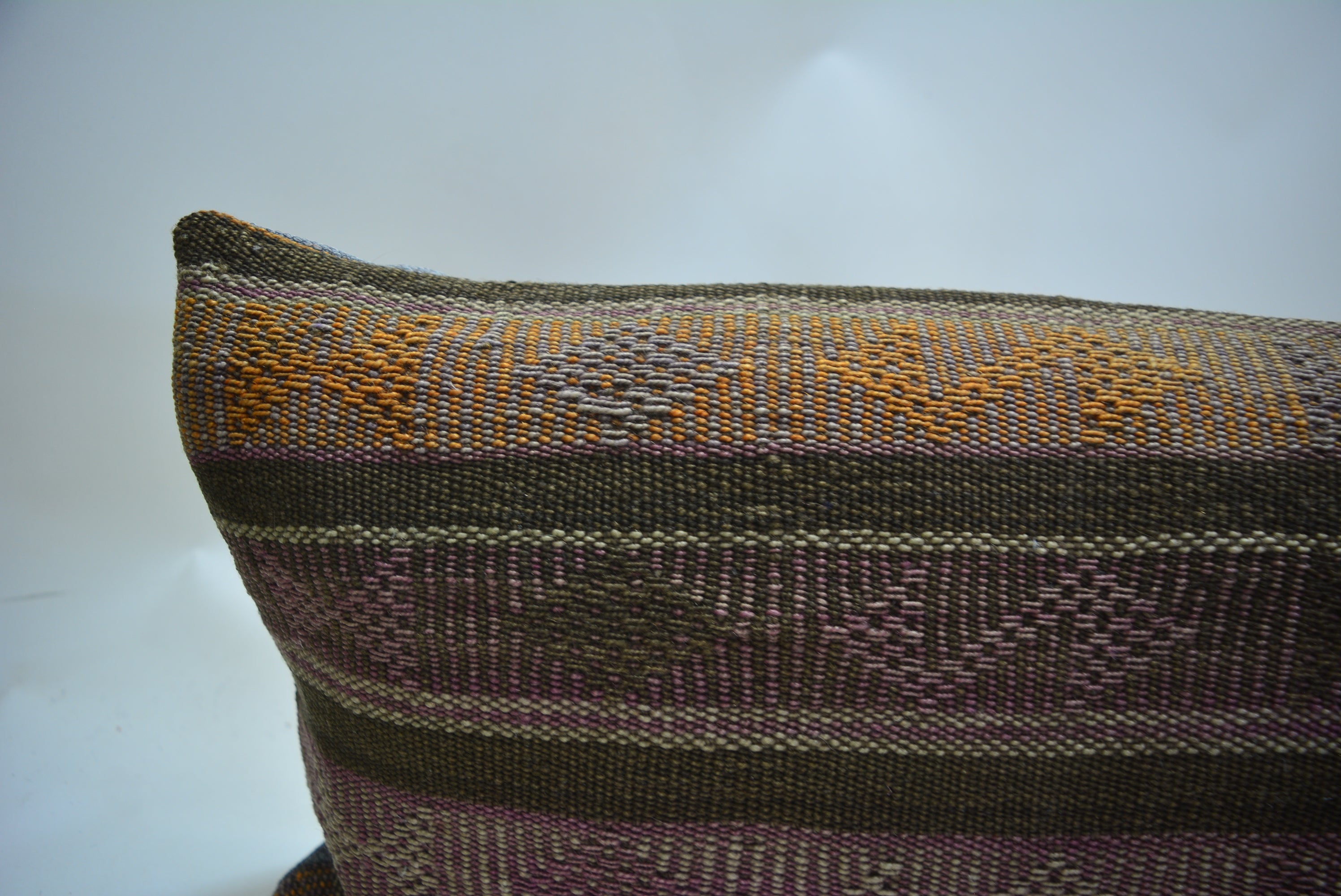 Exclusief Bohemian Stijl Kussen van Oorspronkelijk Handgeweven Kelim 30x90cm. // 12x35in.