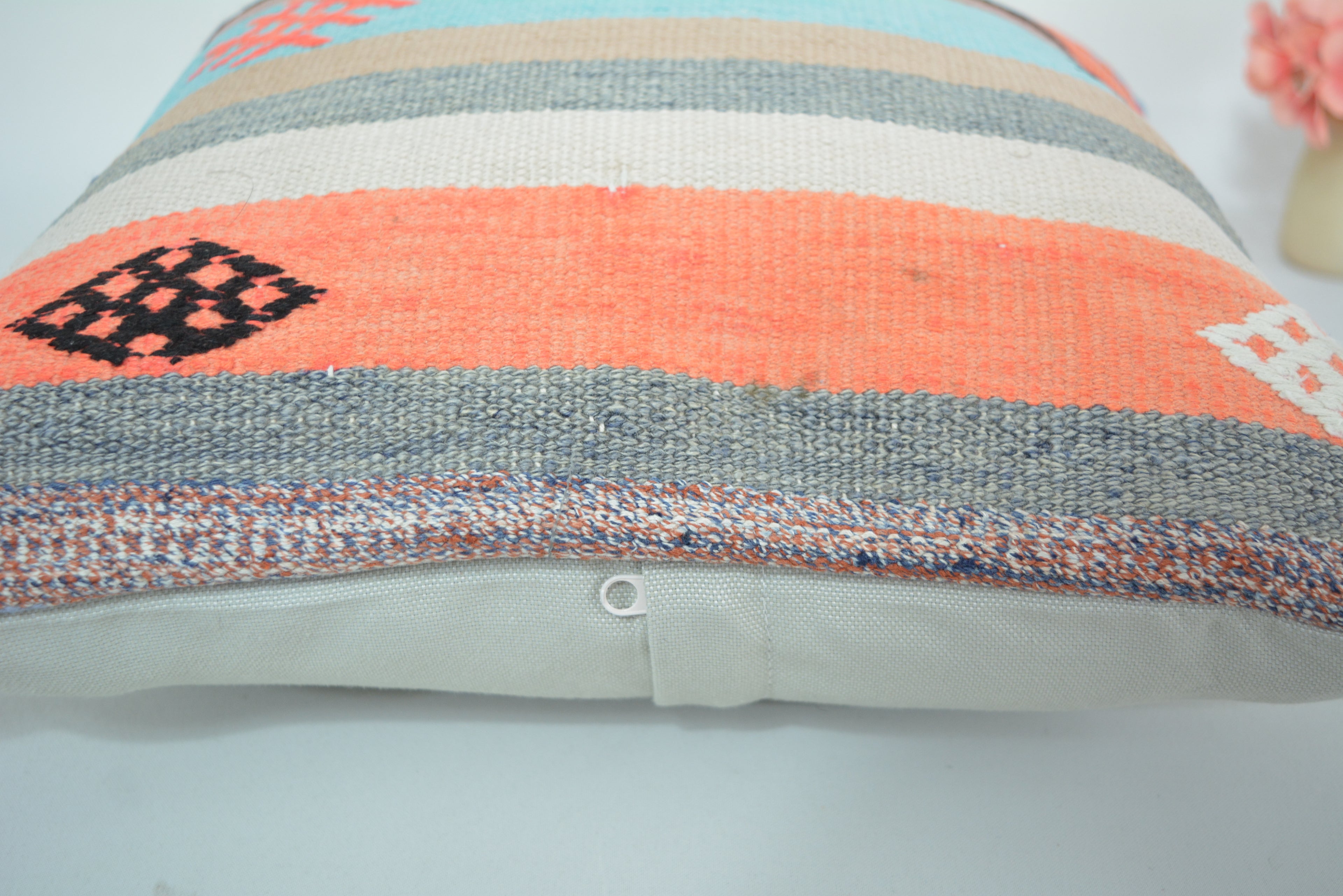Authentiek, Ecologisch en Handgeweven 40x40cm. // 16x16in.