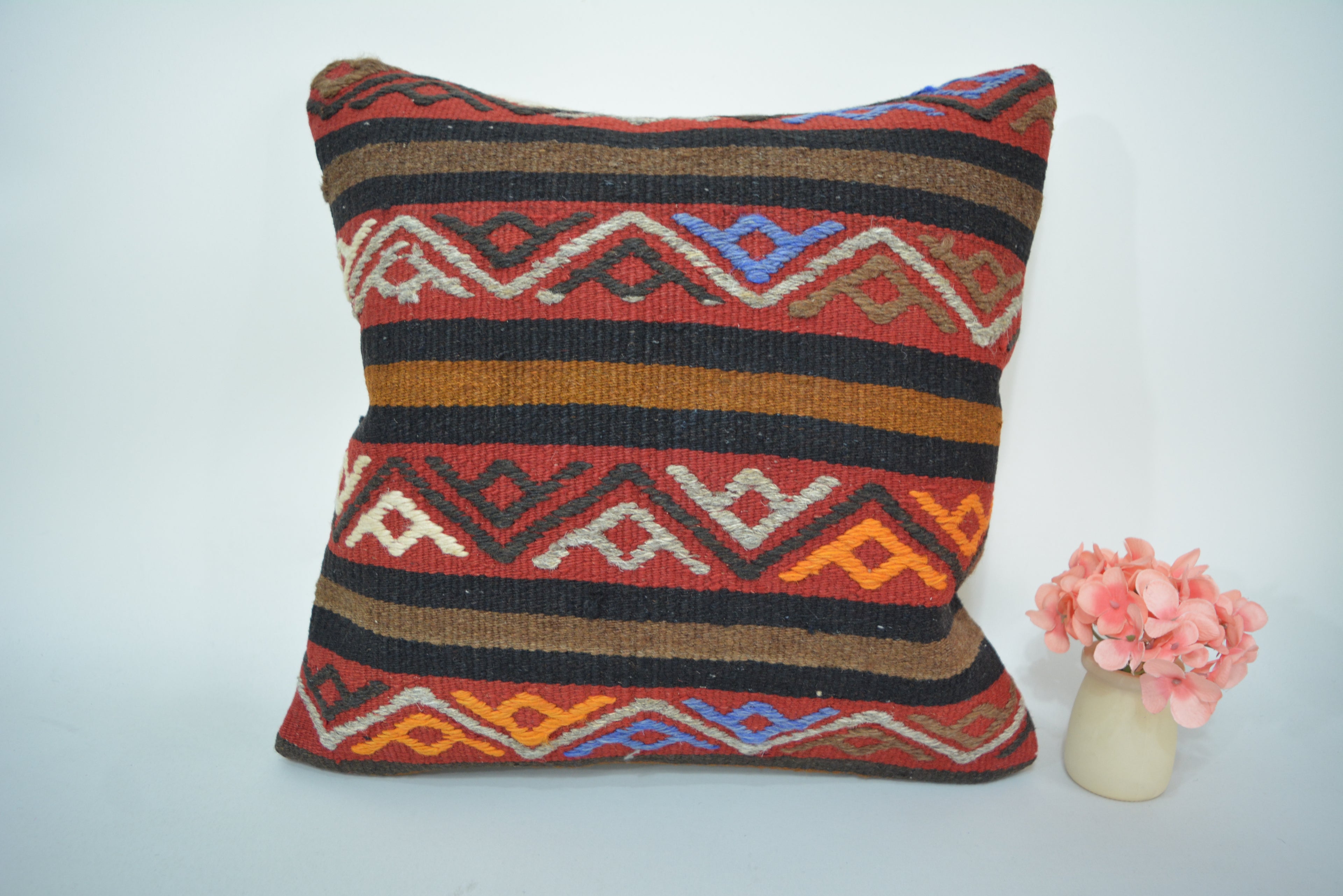 Authentiek, Ecologisch en Handgeweven 40x40cm. // 16x16in.