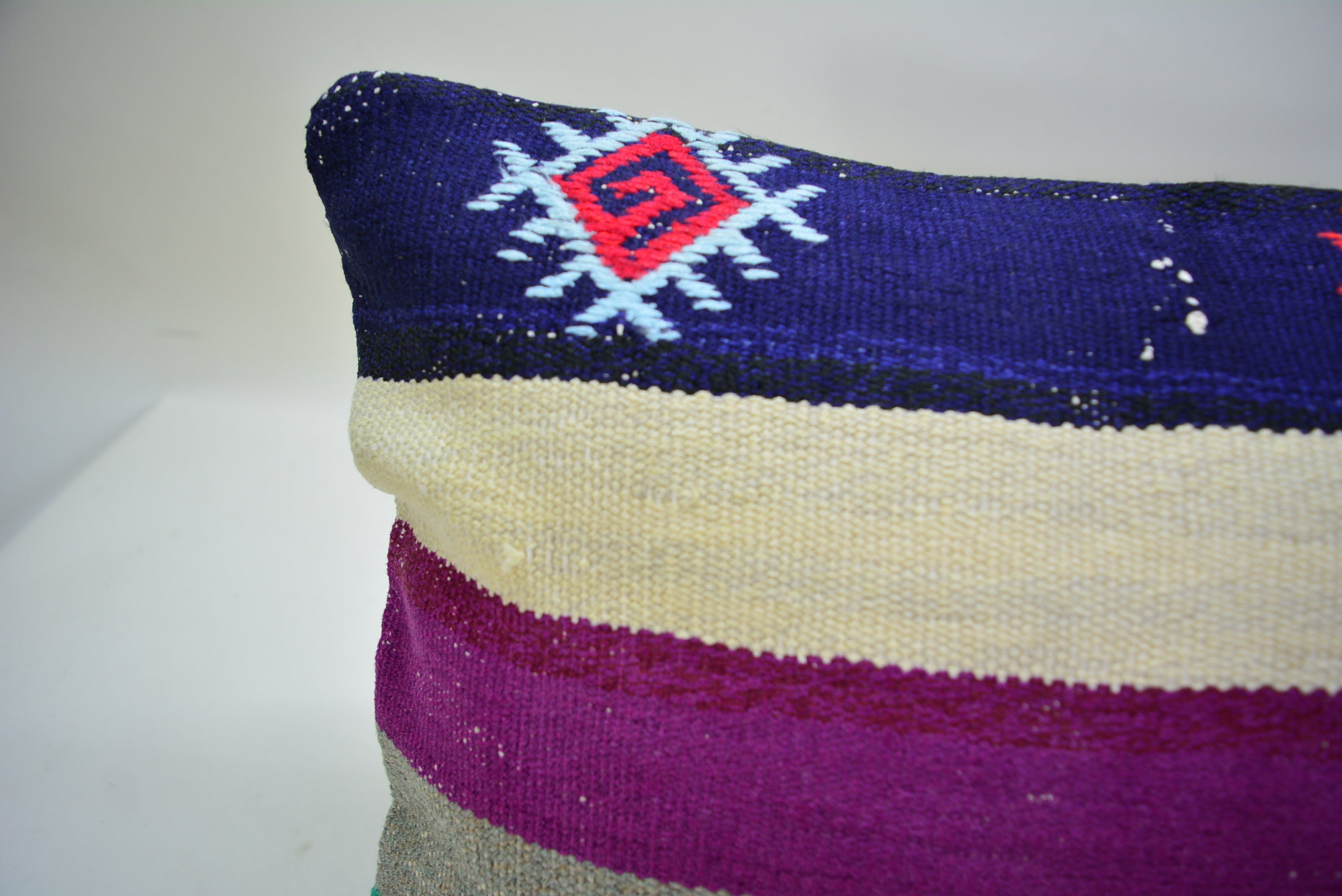 Vintage Boho Kelim Kussenhoes 30x60cm. // 12x24in.