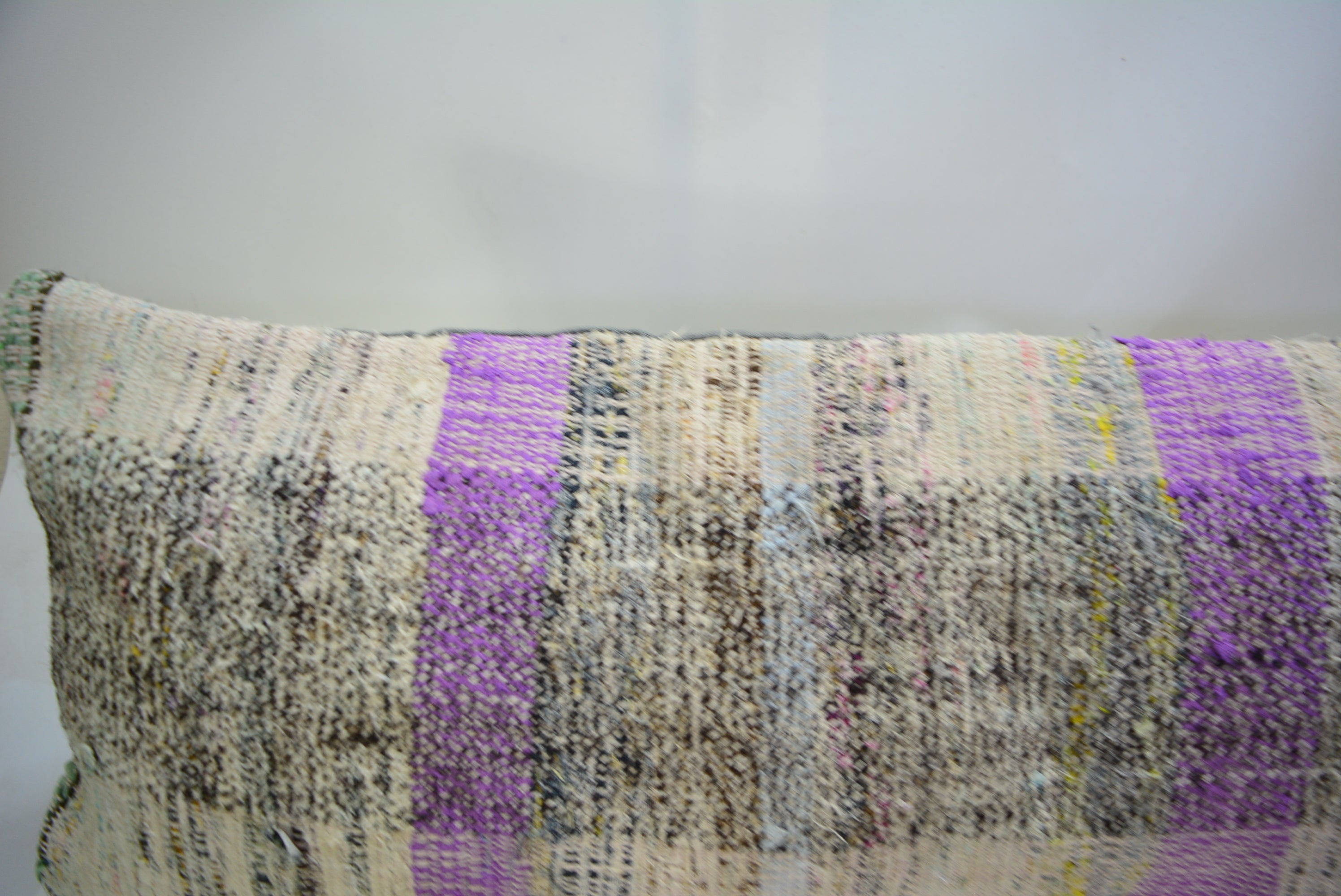 Authentiek Kelim Sierkussen 30x90cm. // 12x35in. Met de Hand Gemaakt uit Originele Tapijten
