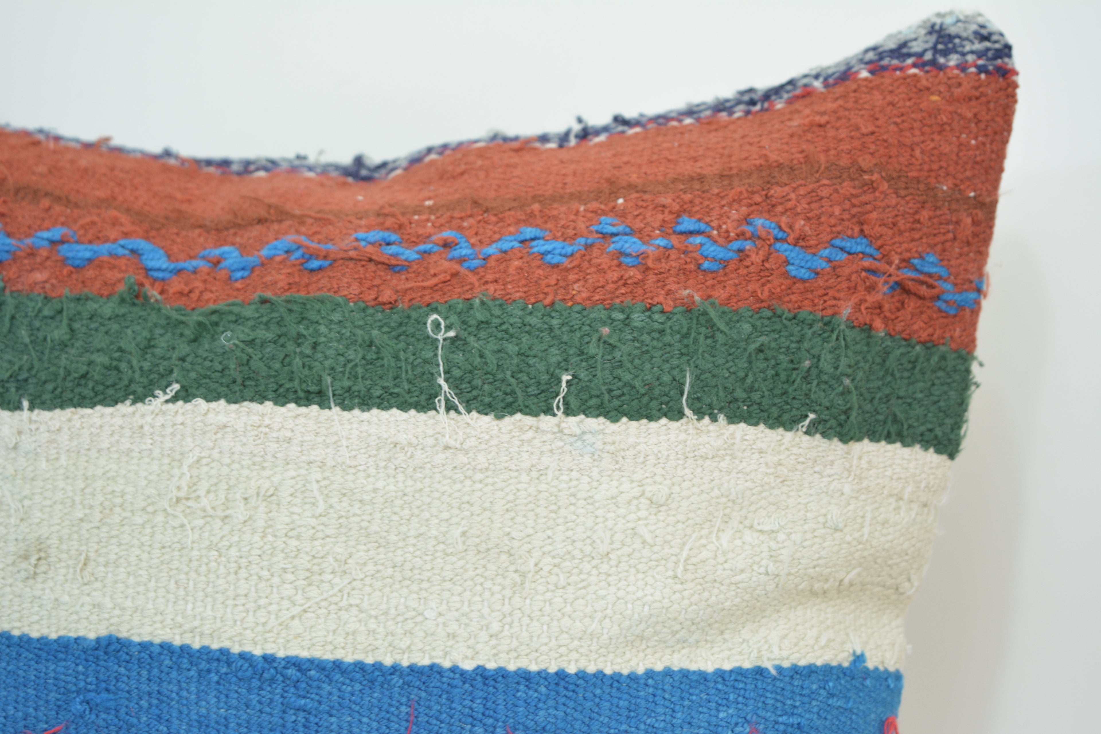 Exclusieve Boho Stijl Kelim Kussenhoes 40x40cm. // 16x16in.