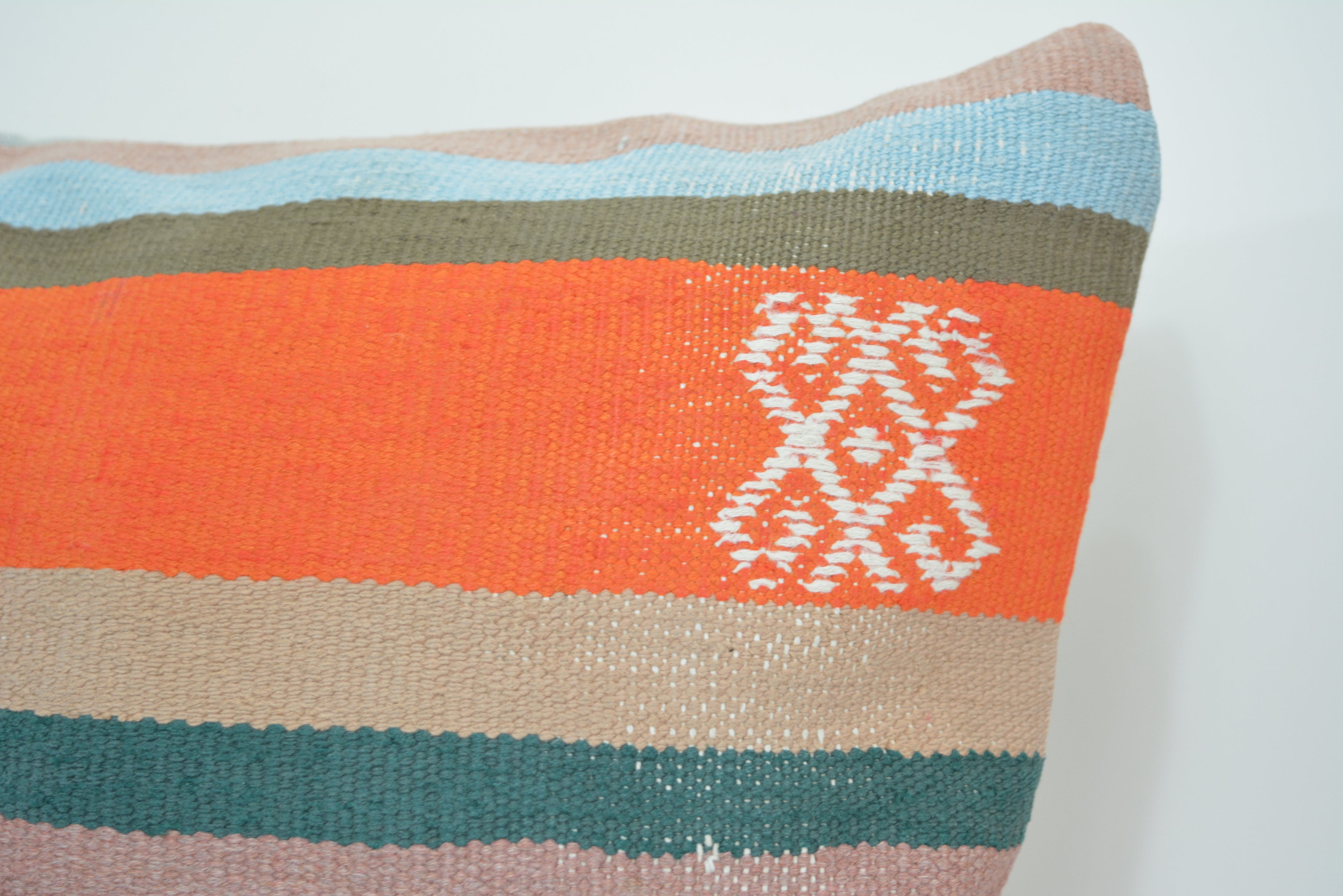 Exclusieve Boho Stijl Kelim Kussenhoes 40x40cm. // 16x16in.