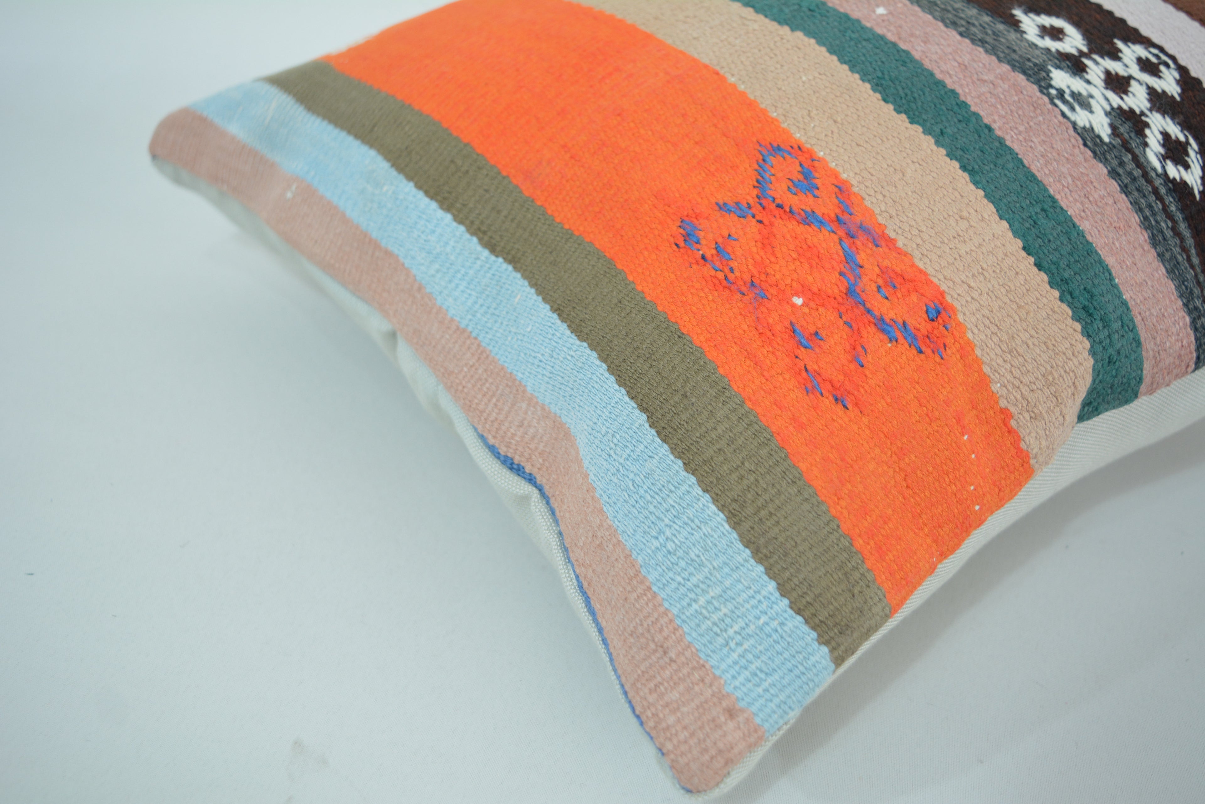 Exclusieve Boho Stijl Kelim Kussenhoes 40x40cm. // 16x16in.