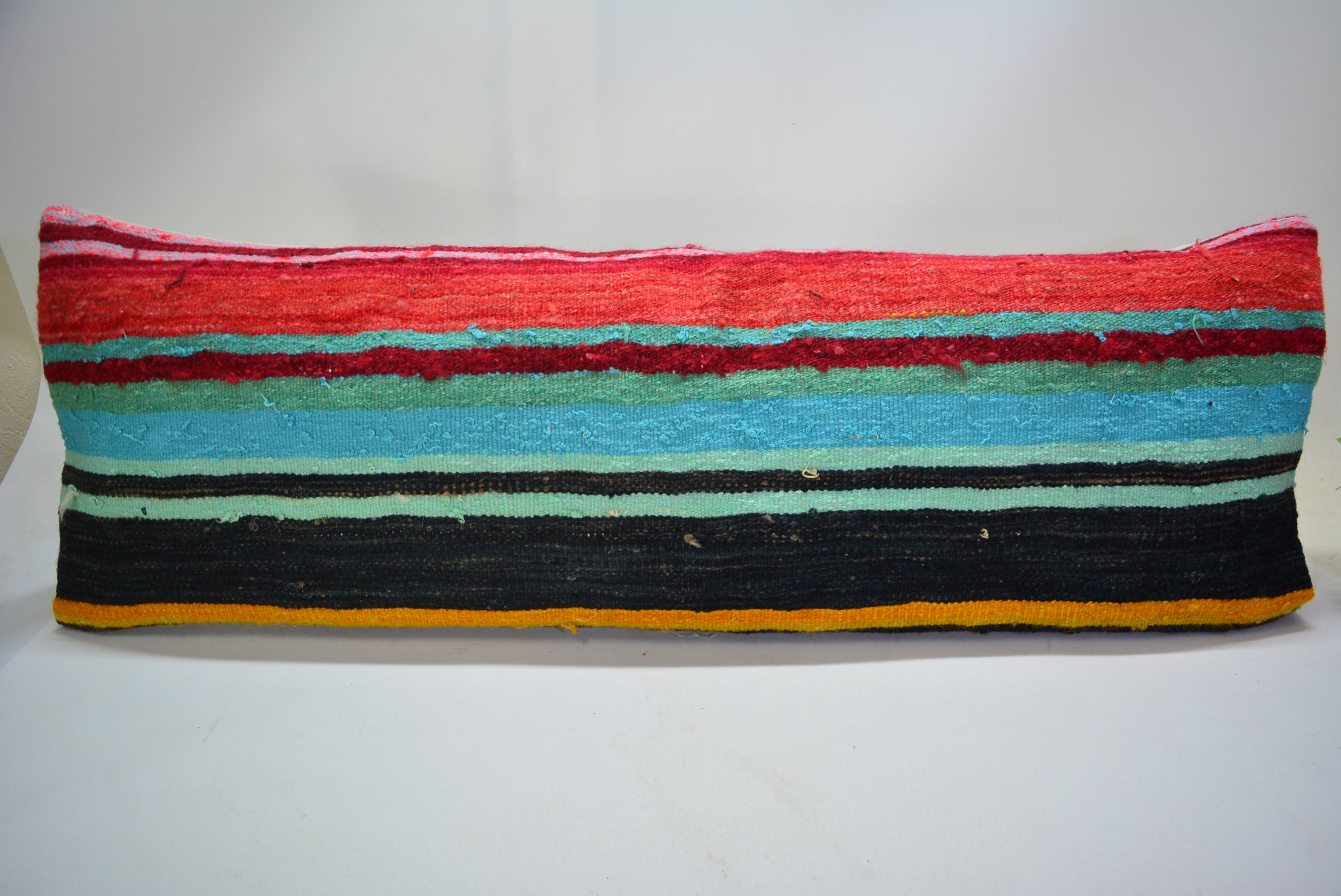 Uniek Handgemaakt Kelim Kussen 30x90cm. // 12x35in