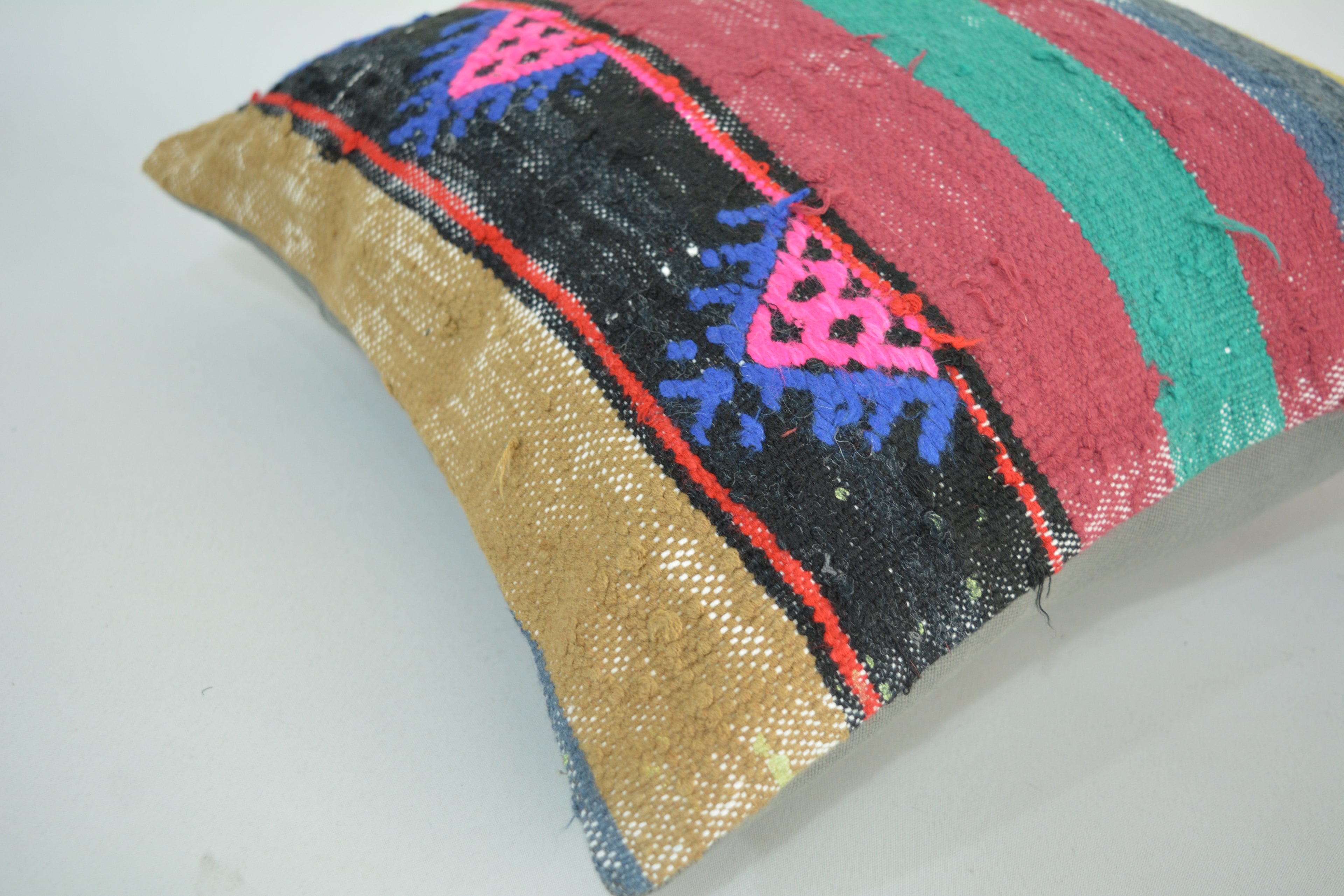 Exclusieve Boho Stijl Kelim Kussenhoes 40x40cm. // 16x16in.