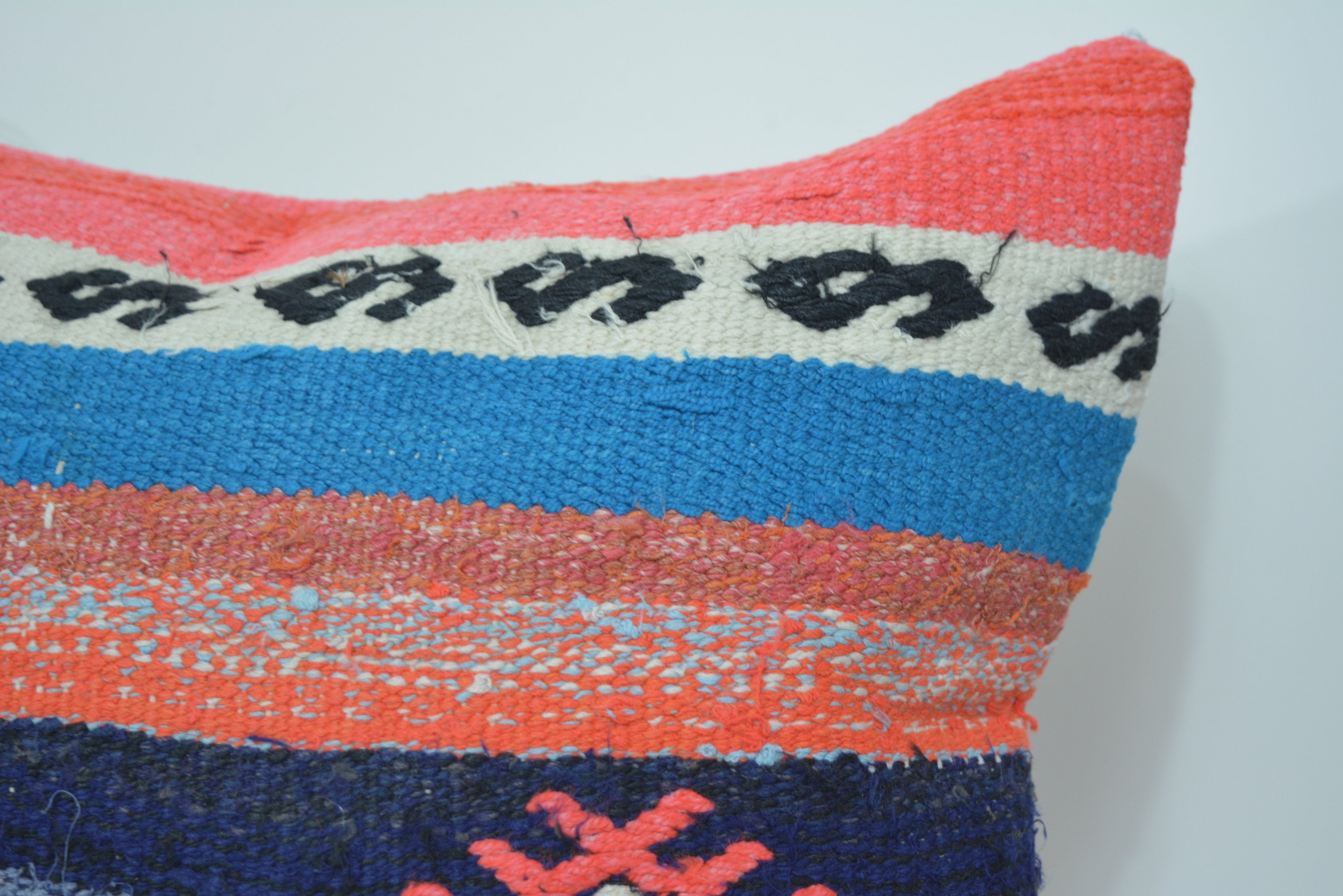 Exclusieve Boho Stijl Kelim Kussenhoes 40x40cm. // 16x16in.