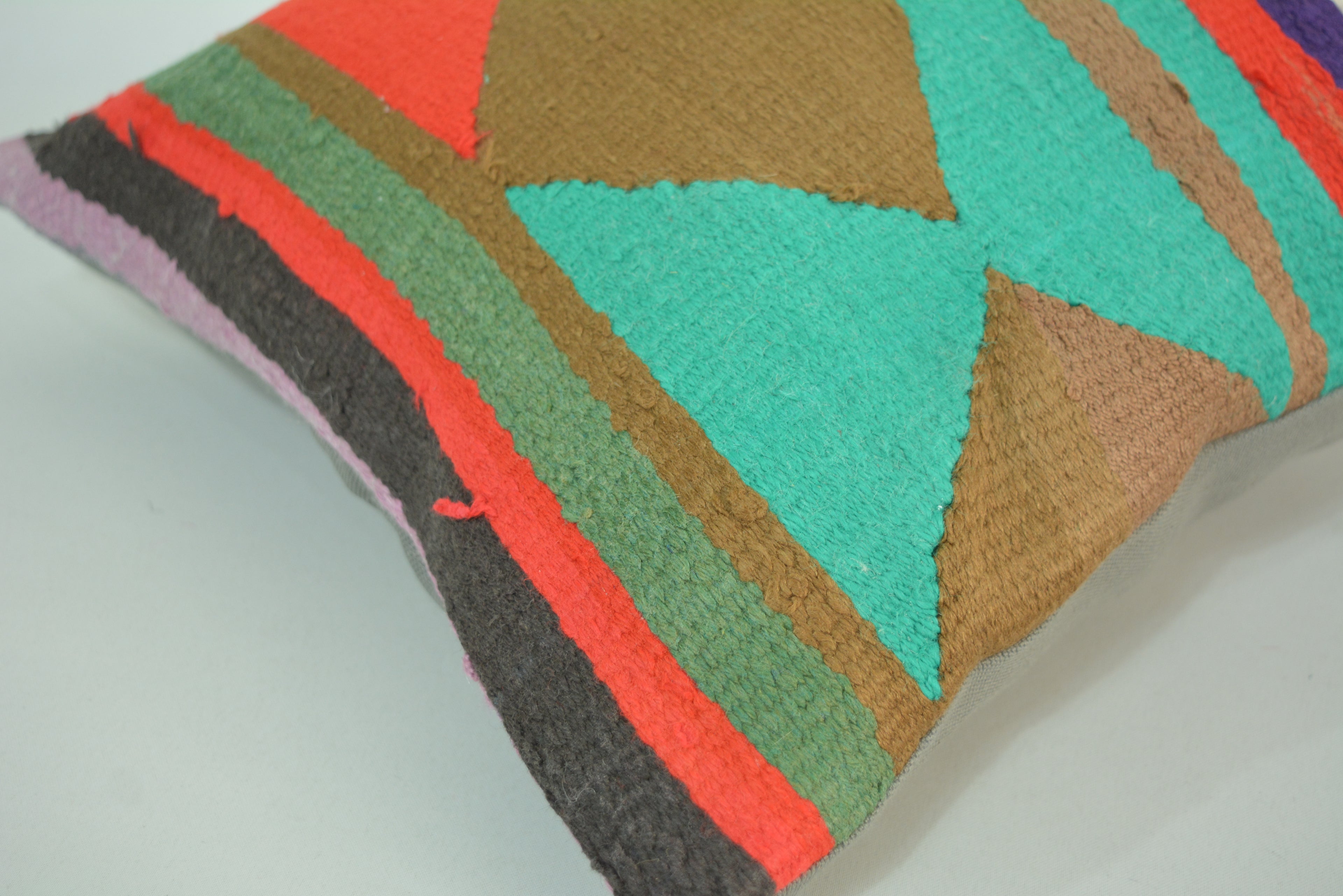 Exclusieve Boho Stijl Kelim Kussenhoes 40x40cm. // 16x16in.