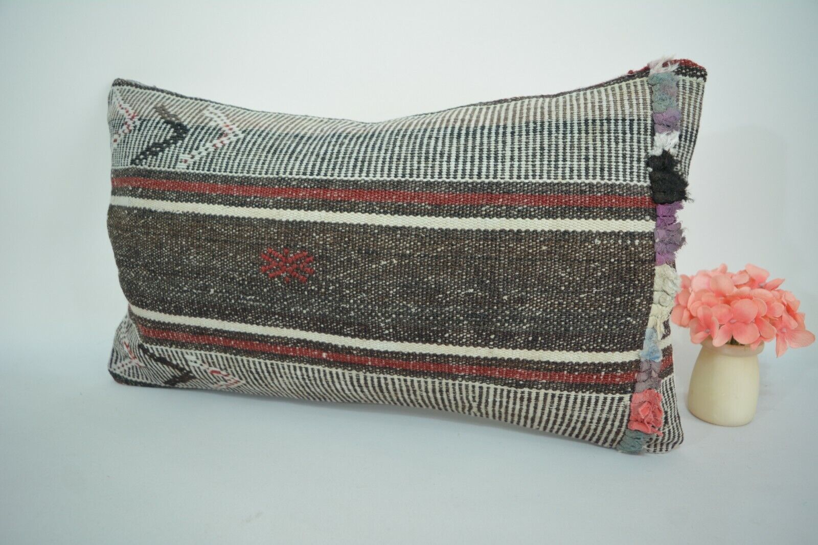 Vintage Boho Kelim Kussenhoes 30x60cm. // 12x24in.