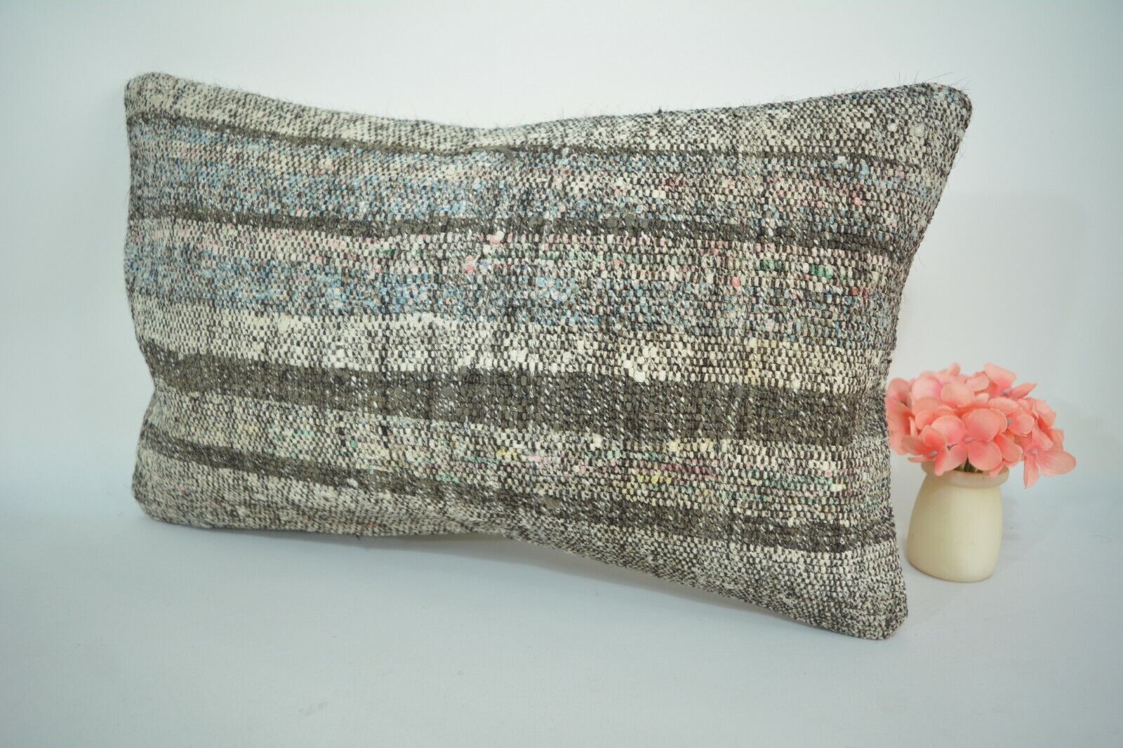 Vintage Boho Kelim Kussenhoes 30x60cm. // 12x24in.