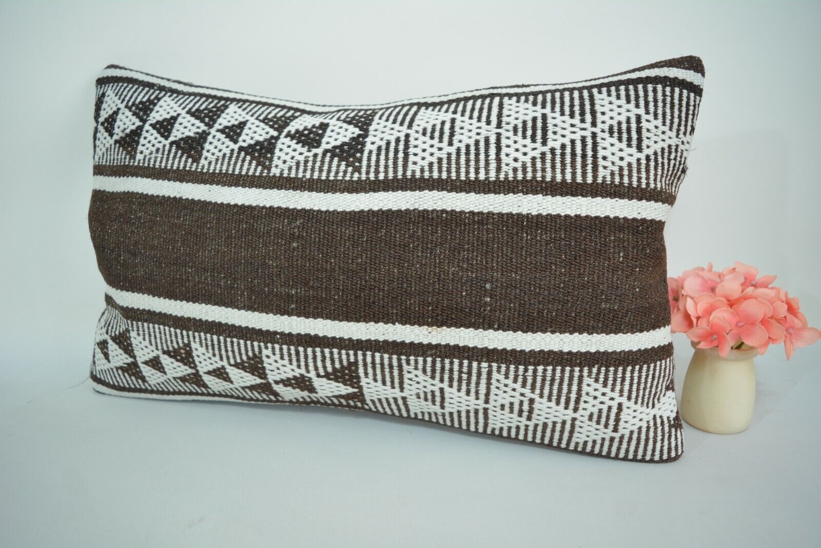 Vintage Boho Kelim Kussenhoes 30x60cm. // 12x24in.