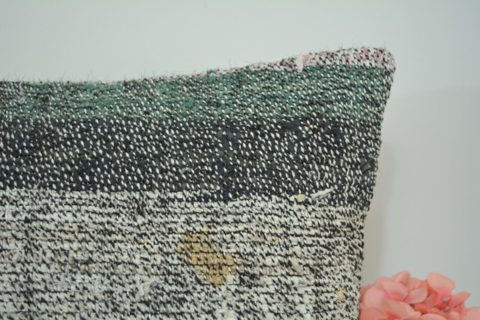 Vintage Boho Kelim Kussenhoes 30x60cm. // 12x24in.