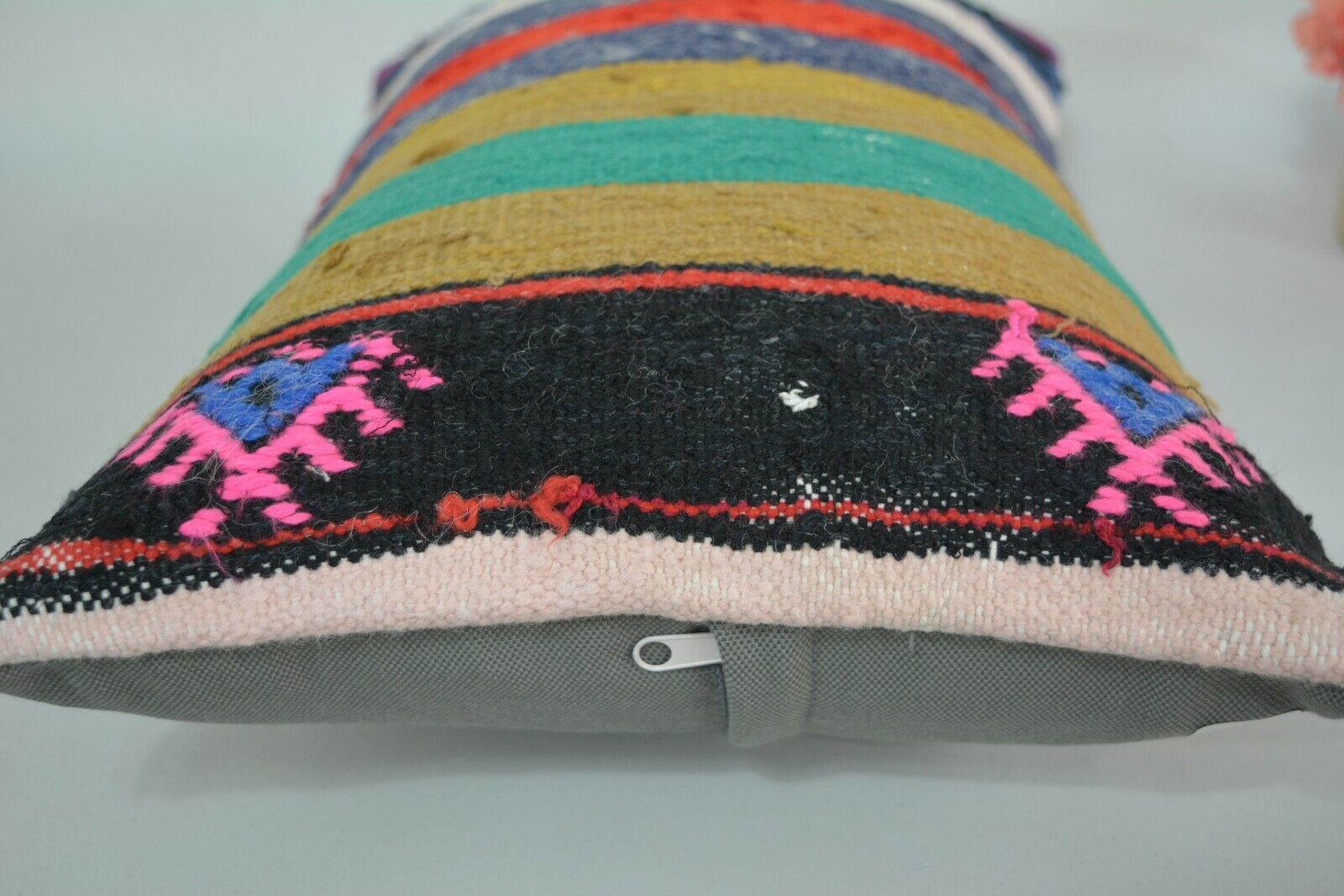 Vintage Boho Kelim Kussenhoes 30x60cm. // 12x24in.