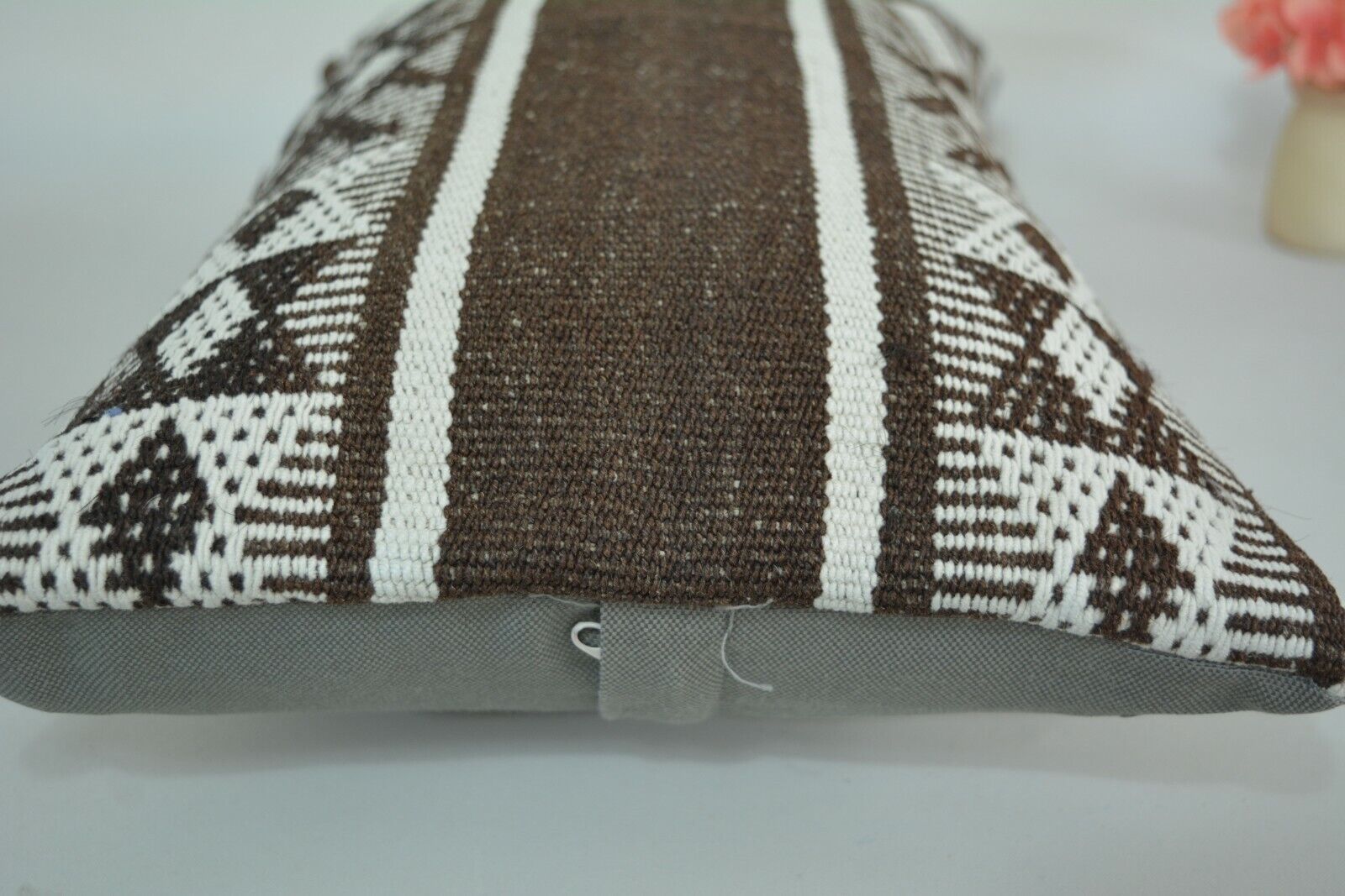 Vintage Boho Kelim Kussenhoes 30x60cm. // 12x24in.