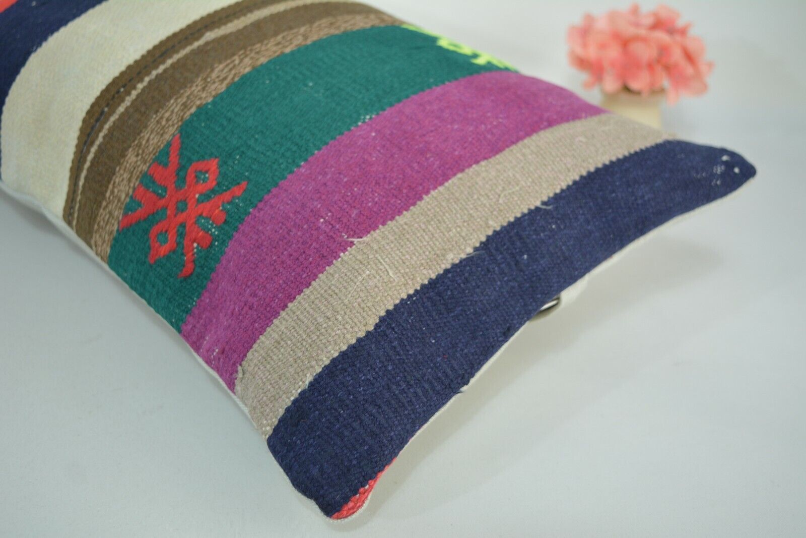 Vintage Boho Kelim Kussenhoes 30x60cm. // 12x24in.