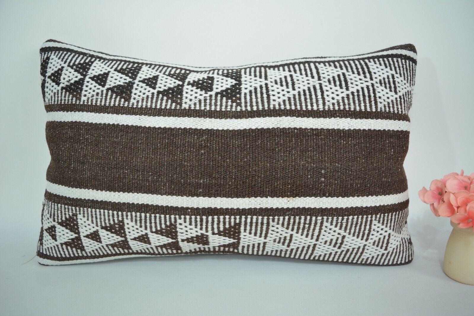 Vintage Boho Kelim Kussenhoes 30x60cm. // 12x24in.