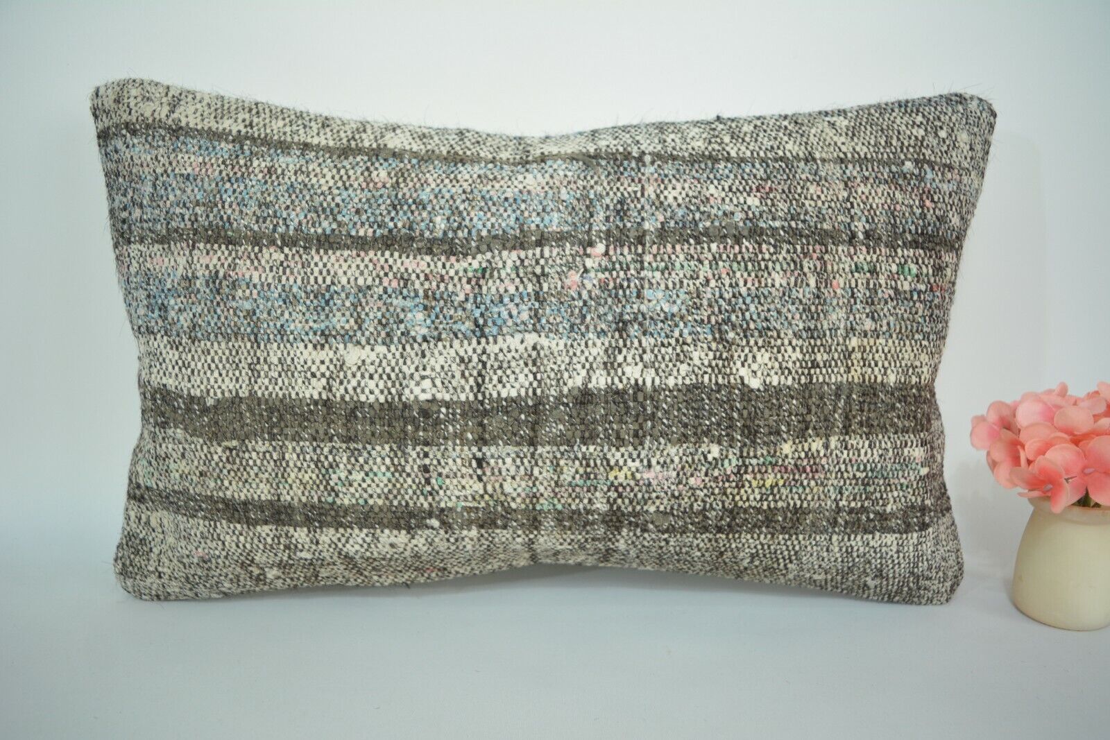 Vintage Boho Kelim Kussenhoes 30x60cm. // 12x24in.